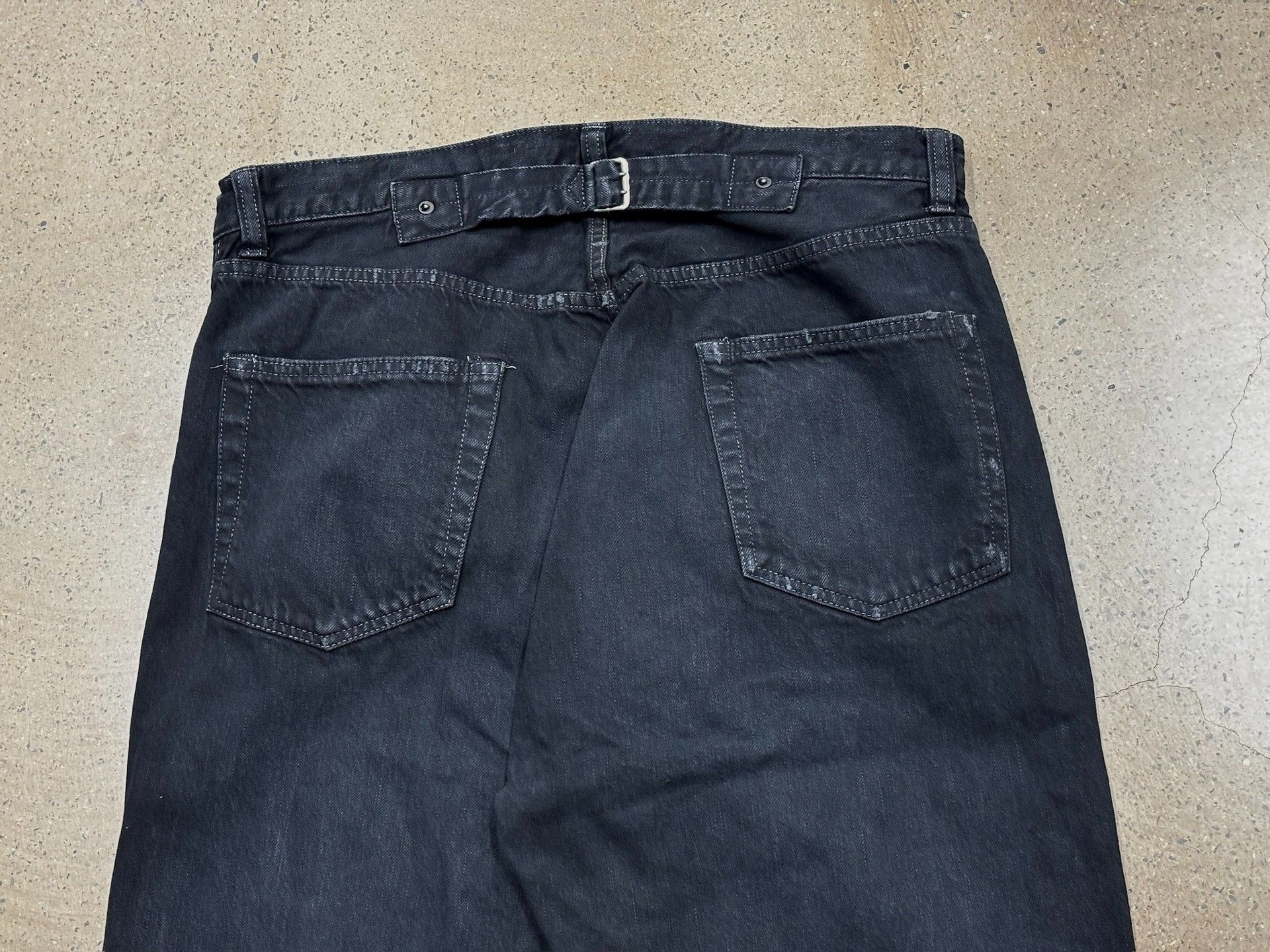 A.PRESSE A.presse 25ss Washed Wide Denim Pants Size US 34 / EU 50 - 8 Thumbnail