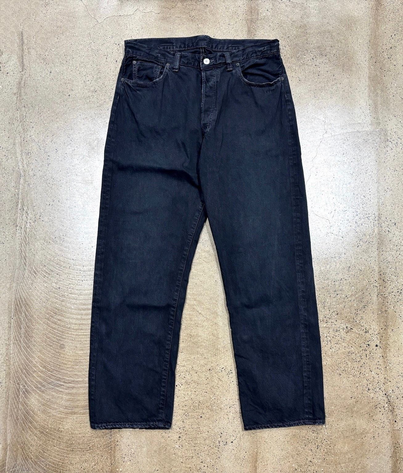 A.PRESSE A.presse 25ss Washed Wide Denim Pants Size US 34 / EU 50 - 2 Thumbnail