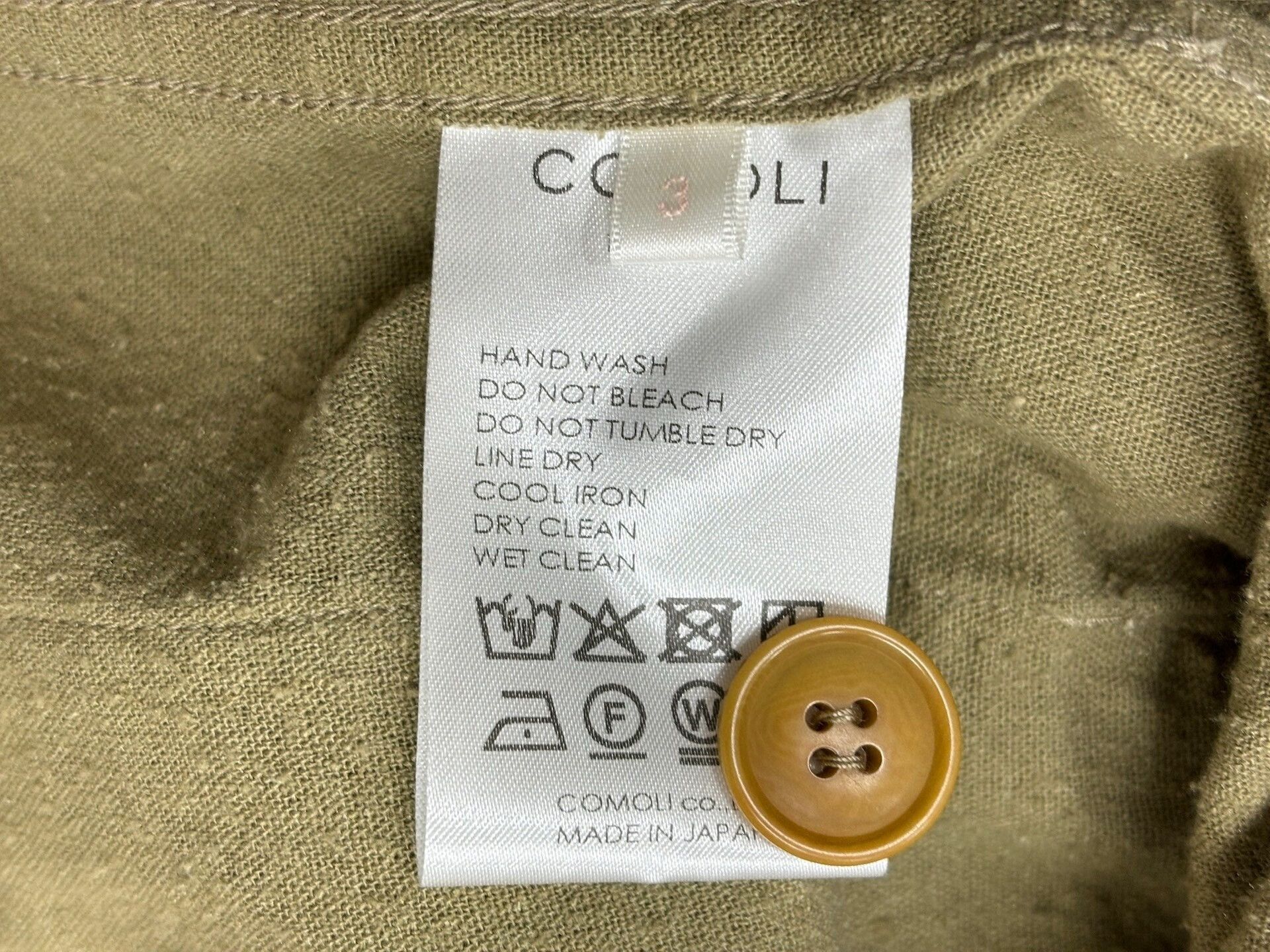 Comoli COMOLI 25SS BDU Military Jacket Size US L / EU 52-54 / 3 - 9 Thumbnail
