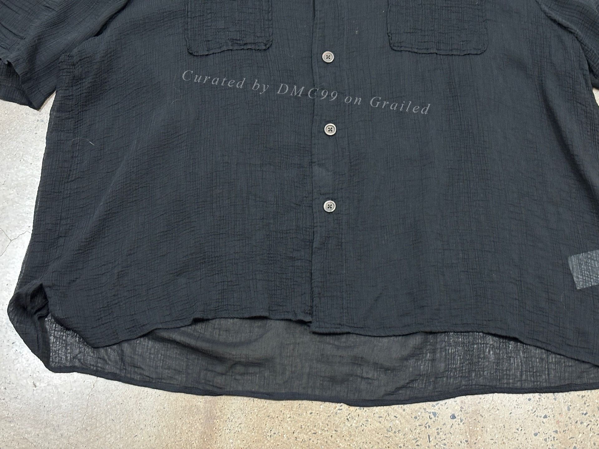 Our Legacy Our Legacy Hollow Out Short Sleeve Shirt Size US M / EU 48-50 / 2 - 6 Thumbnail