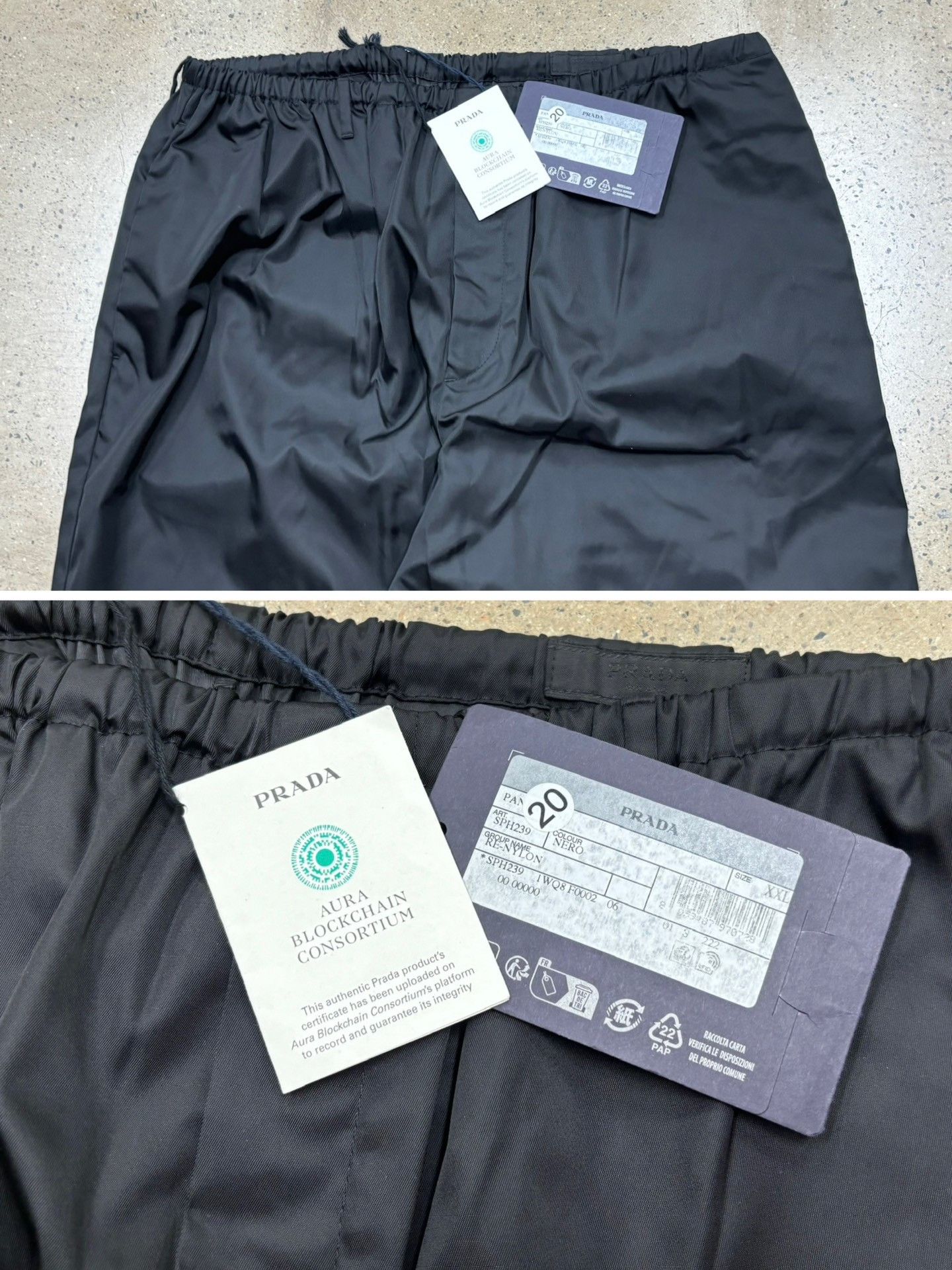 Prada Prada Triangle Logo Nylon Pants Size US 41 - 4 Thumbnail