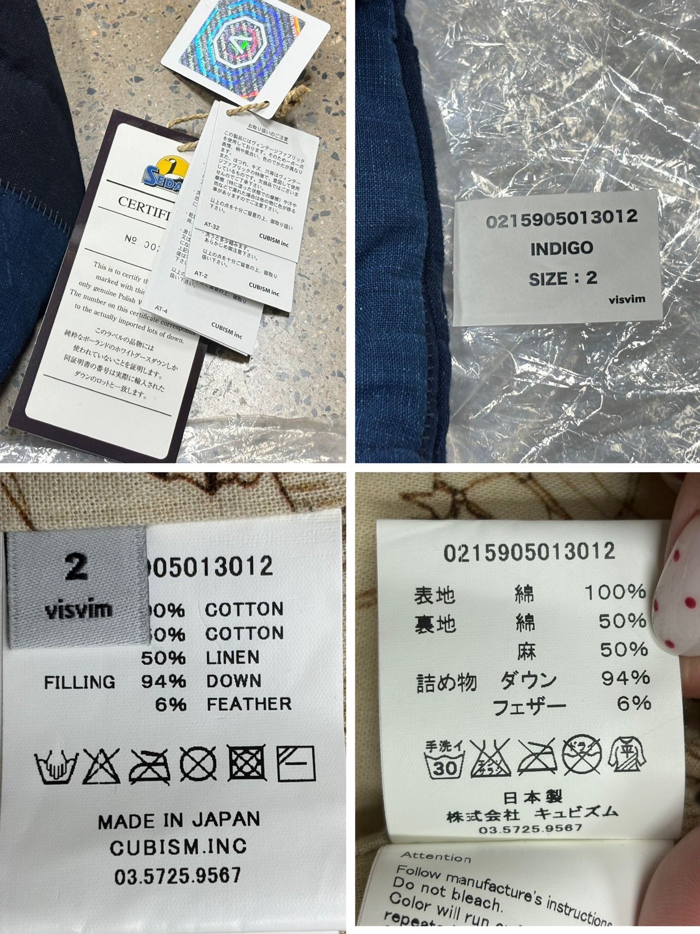 Visvim Visvim ICT Kerchief Down JKT Kofu Size US M / EU 48-50 / 2 - 9 Thumbnail