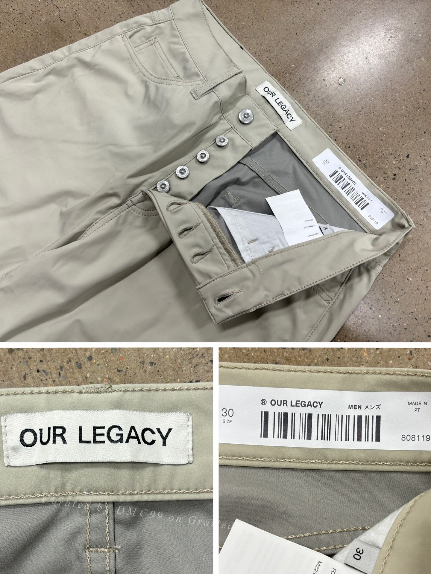 Our Legacy Our Legacy Formal Cut Pants 30 Size US 30 / EU 46 - 6 Thumbnail