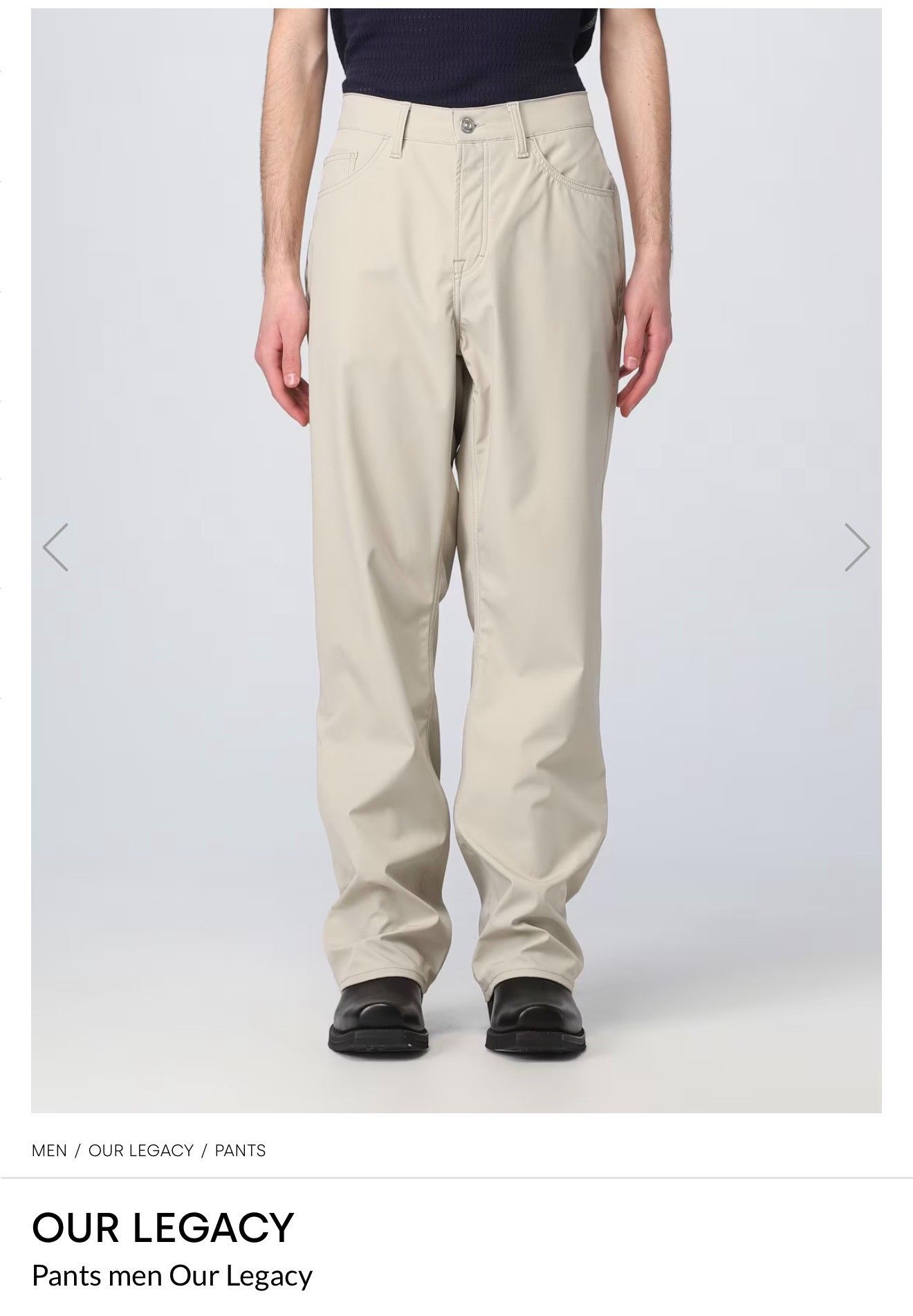 Our Legacy Our Legacy Formal Cut Pants 30 Size US 30 / EU 46 - 4 Thumbnail