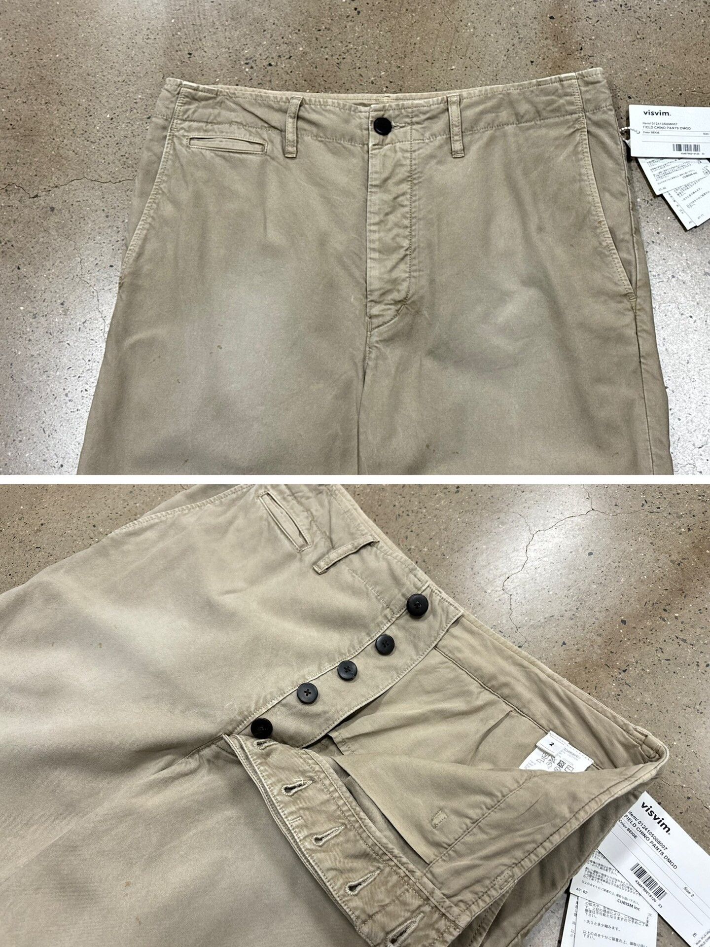 Visvim Visvim 24SS Field Chino Pants Distressed Size US 26 / EU 42 - 5 Thumbnail