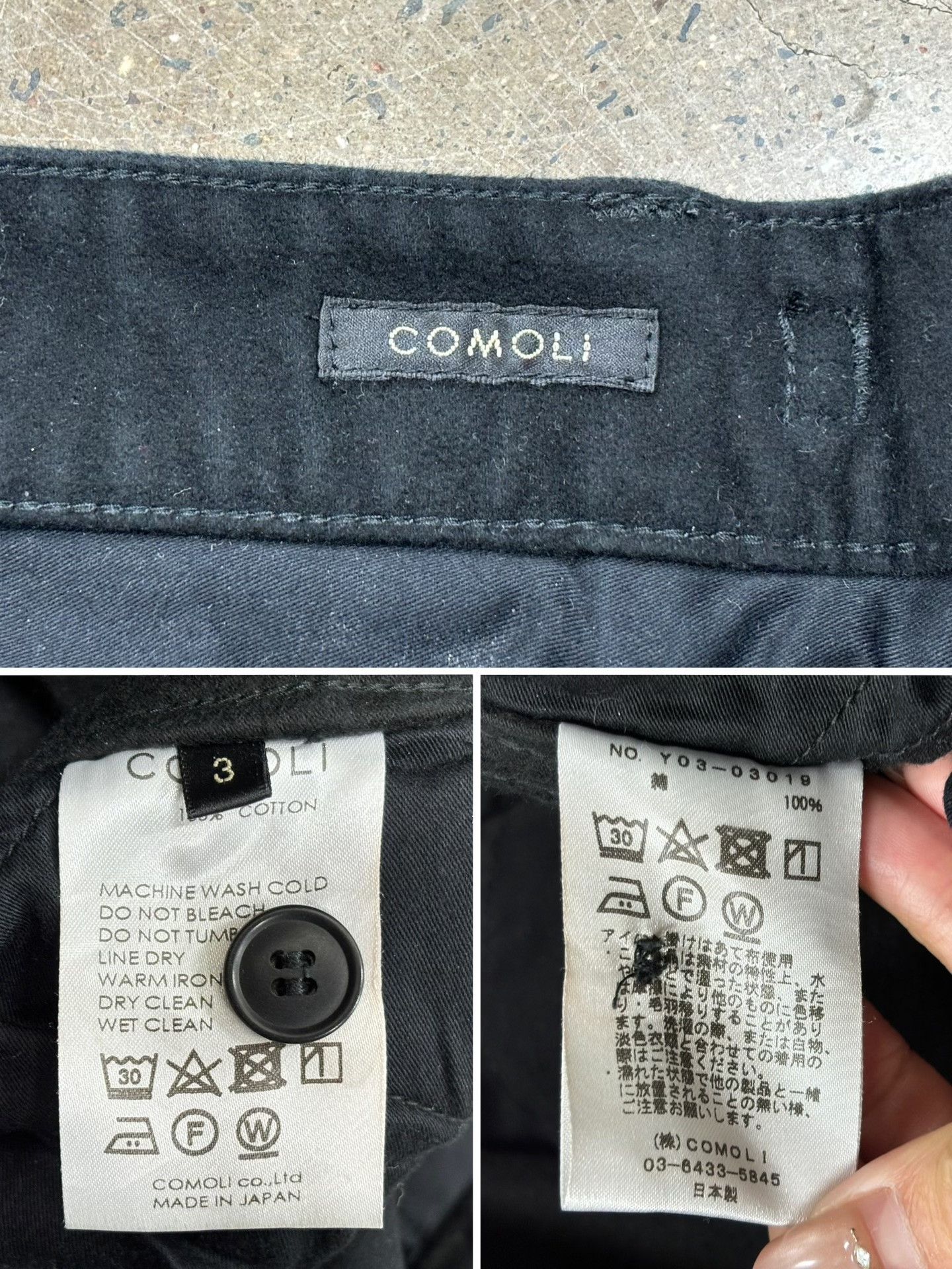 Comoli Comoli Moleskin BDU Cargo Pants Size US 28 / EU 44 - 9 Thumbnail