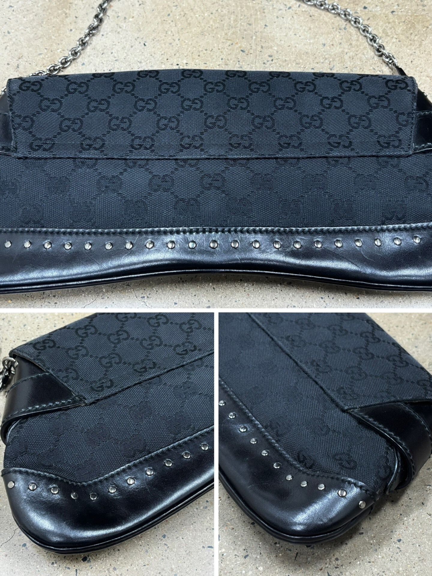Gucci Gucci Vintage GG Horsebit Underarm Bag Size ONE SIZE - 6 Thumbnail