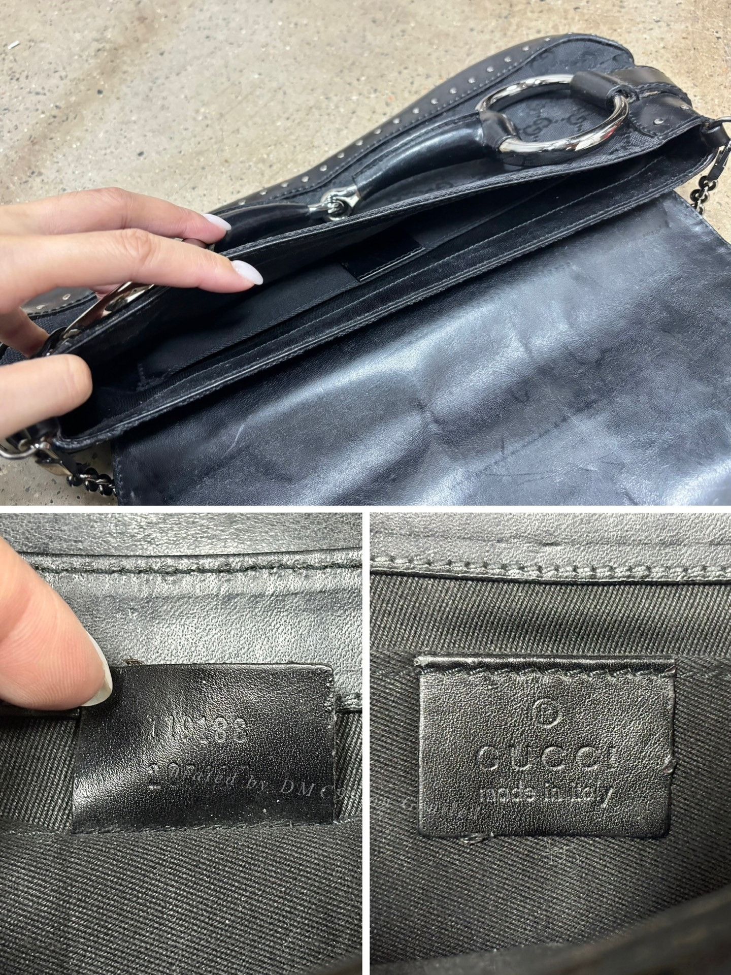 Gucci Gucci Vintage GG Horsebit Underarm Bag Size ONE SIZE - 9 Thumbnail