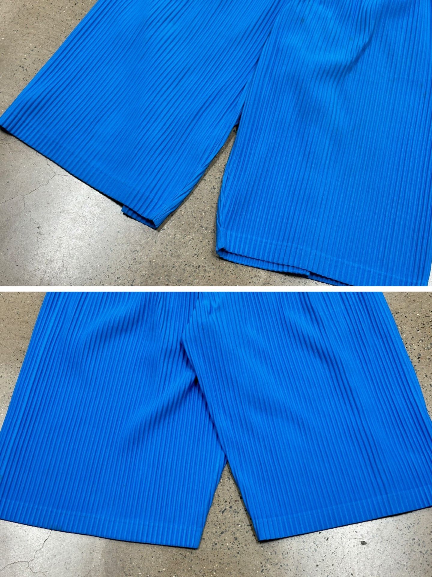 Issey Miyake Issey Miyake Homme Plisse Pleated Cropped Pants Size US 26 / EU 42 - 7 Thumbnail