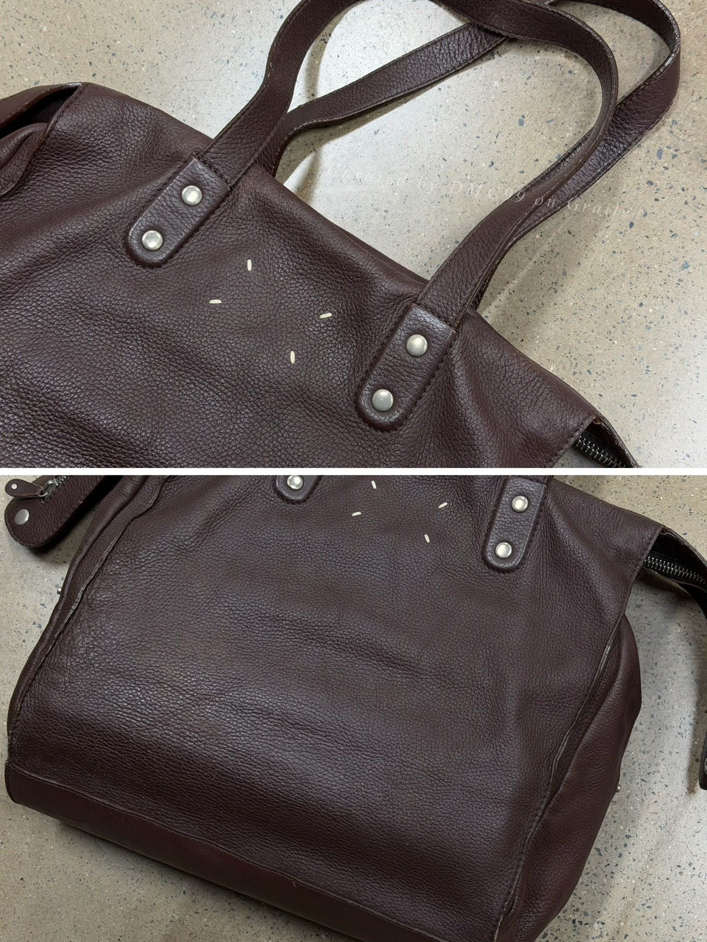 Maison Margiela Maison Martin Margiela 00s Archive Leather Shoulder Briefcase Size ONE SIZE - 4 Thumbnail