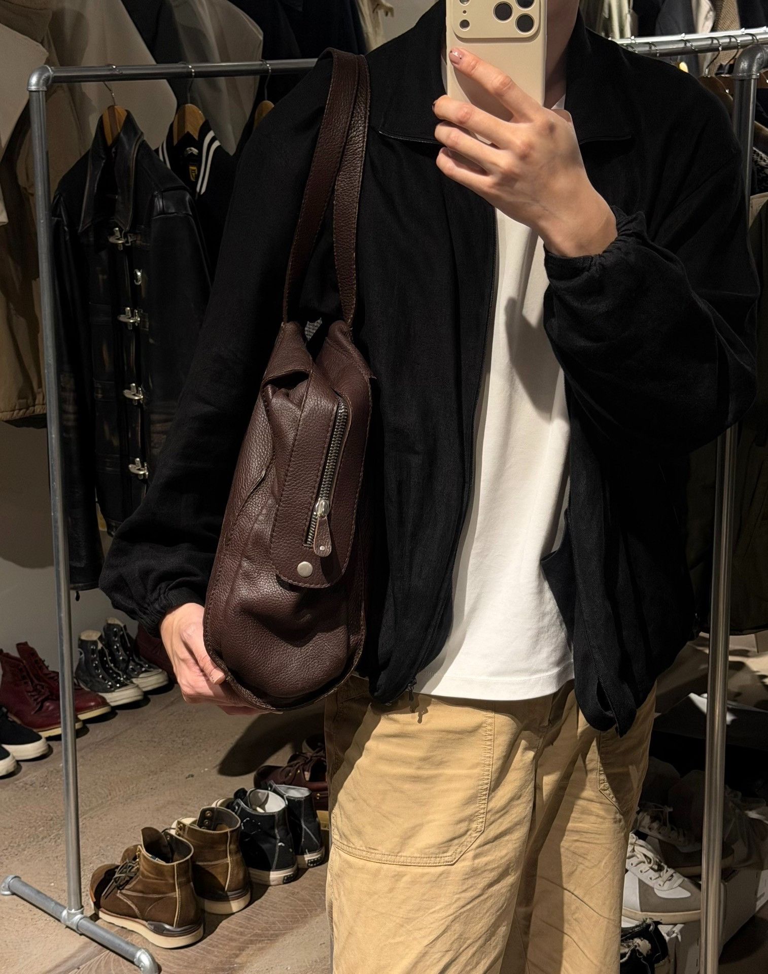 Maison Margiela Maison Martin Margiela 00s Archive Leather Shoulder Briefcase Size ONE SIZE - 8 Thumbnail