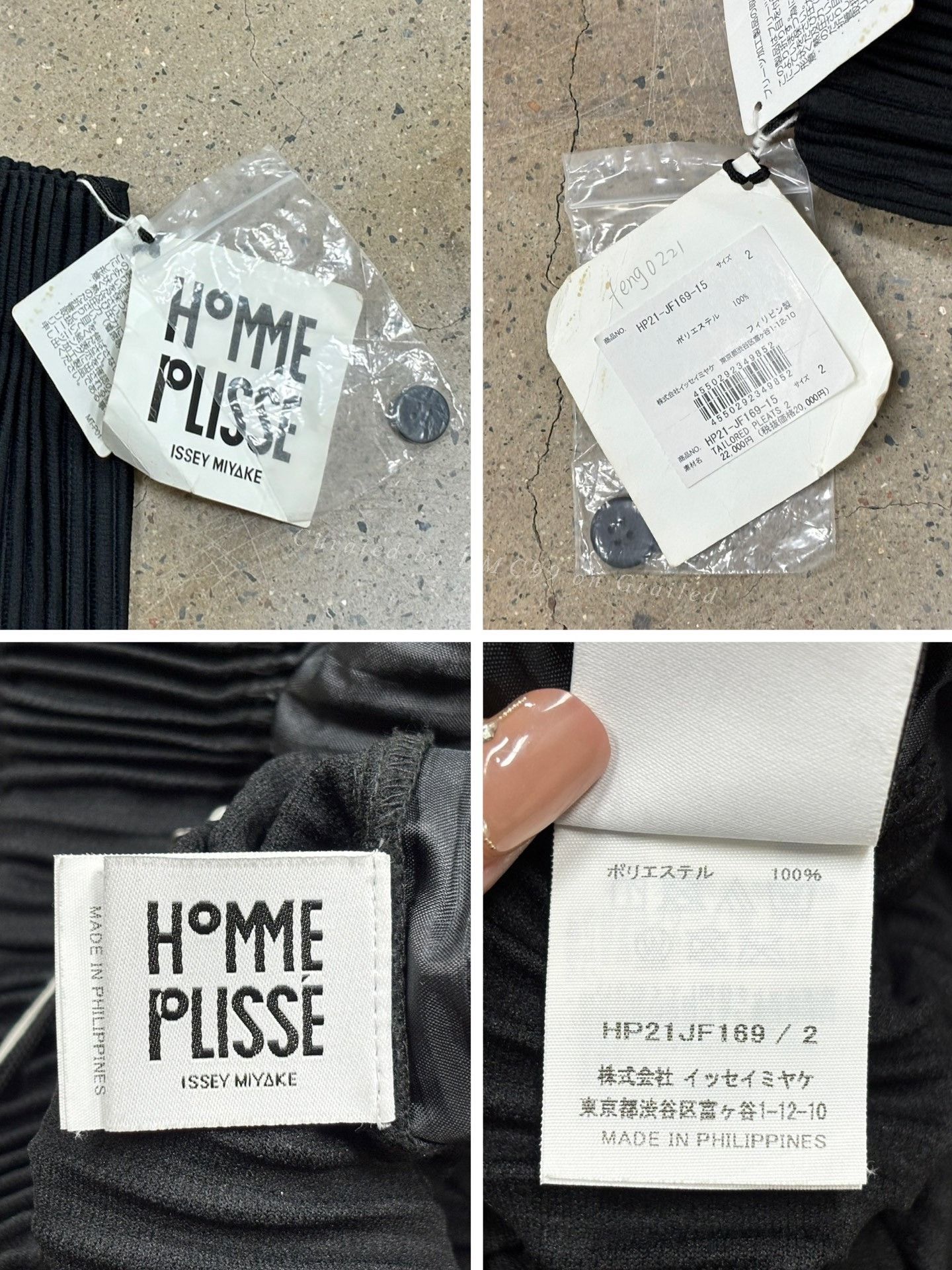 Issey Miyake Issey Miyake Pleats Wide-Leg Crop Pants Size US 26 / EU 42 - 6 Thumbnail
