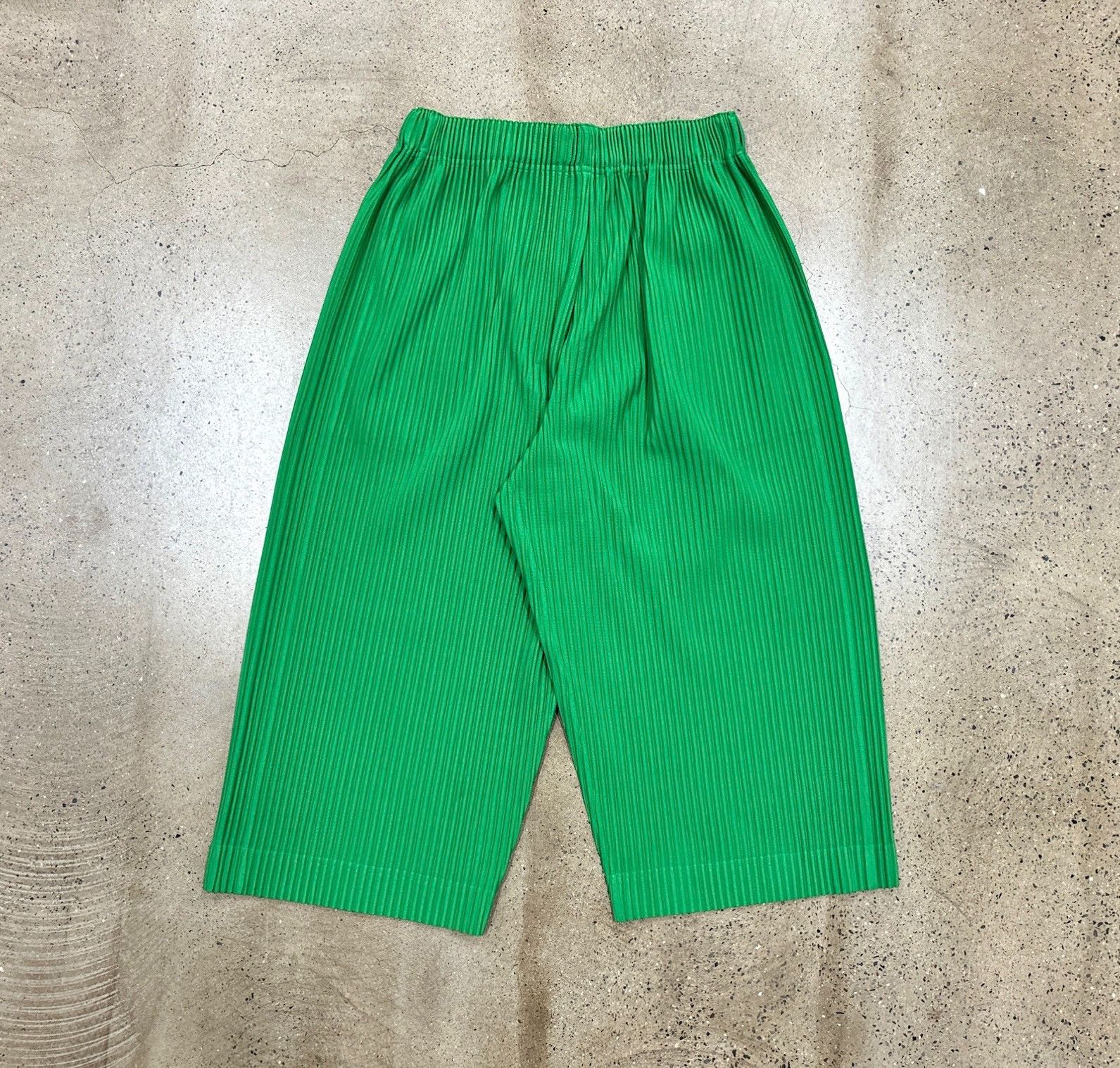 Issey Miyake Issey Miyake Pleated Wide-Leg Trousers Size 22" - 2 Thumbnail