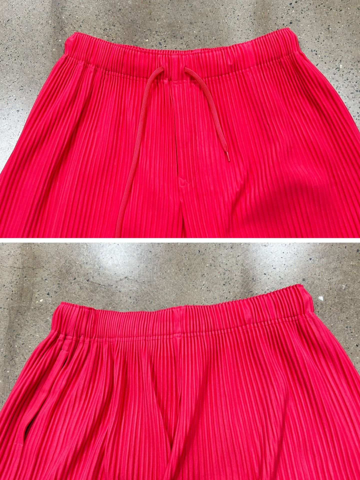 Issey Miyake Issey Miyake Pleated Shorts Pink Size 3 Size US 26 / EU 42 - 4 Thumbnail