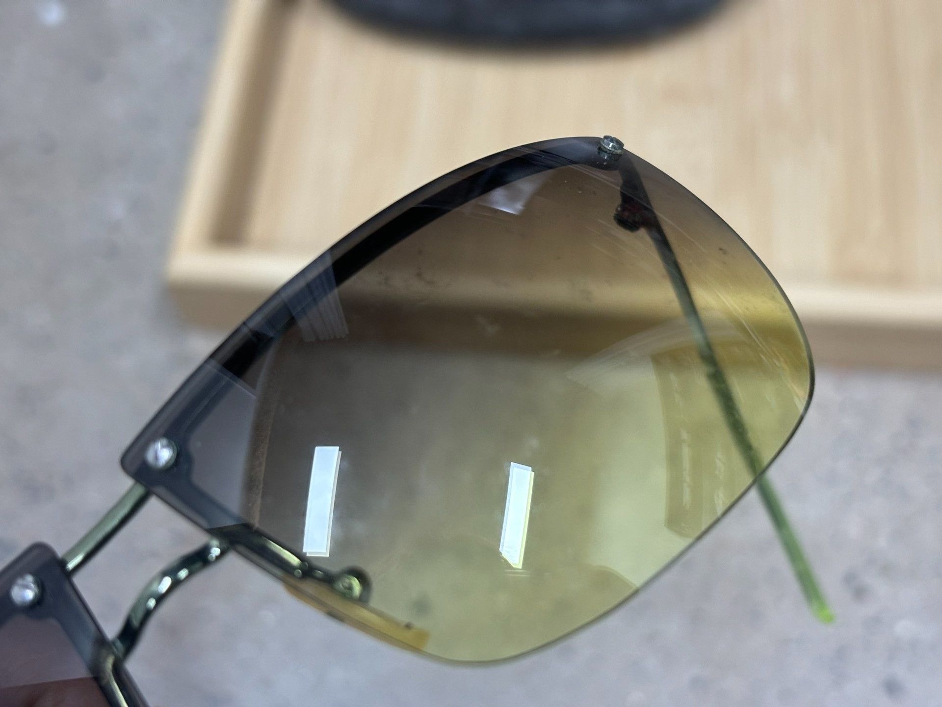 Gucci Gucci GG2652 Y2K Shield Sunglasses Size ONE SIZE - 7 Thumbnail