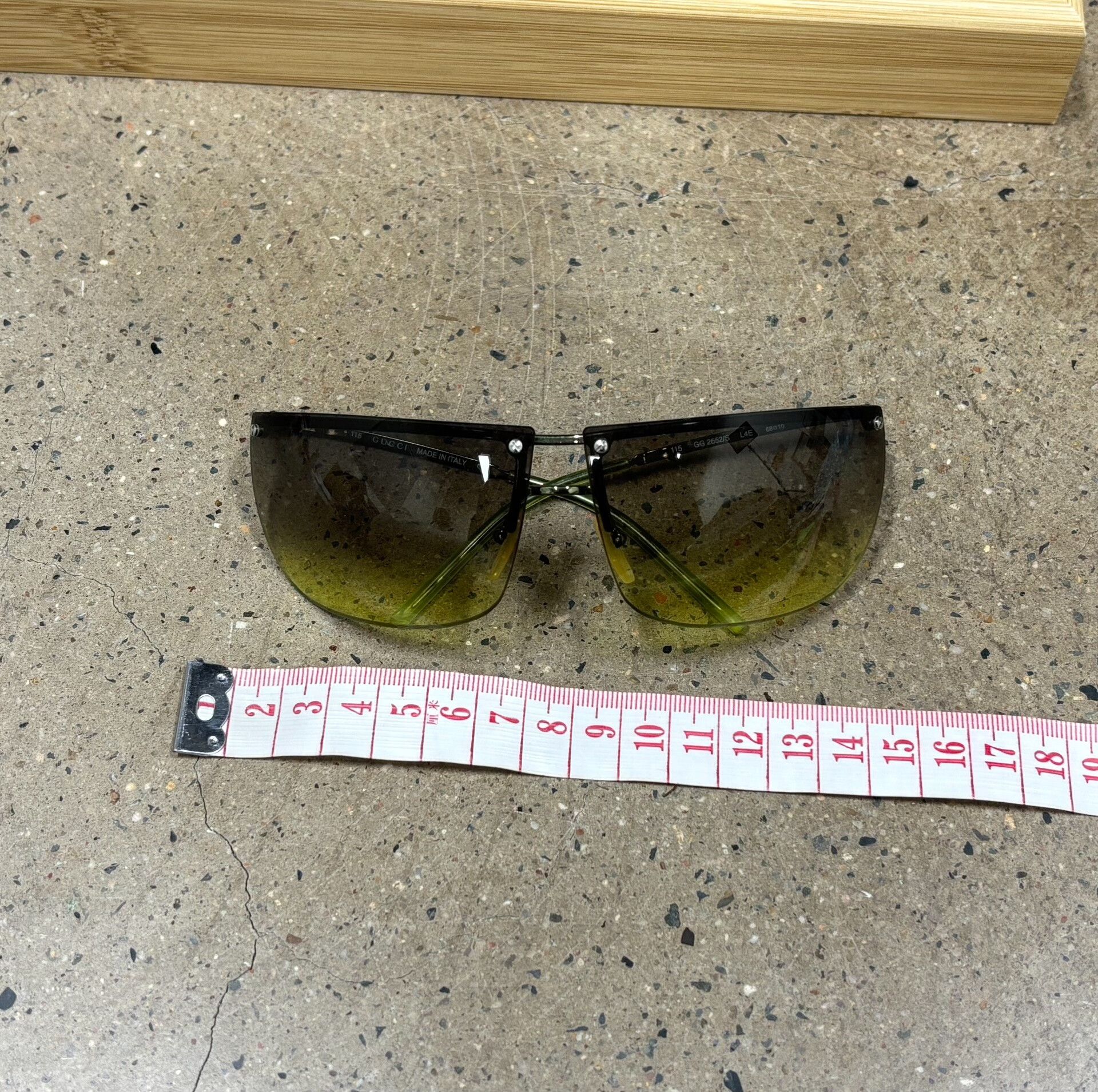 Gucci Gucci GG2652 Y2K Shield Sunglasses Size ONE SIZE - 9 Thumbnail