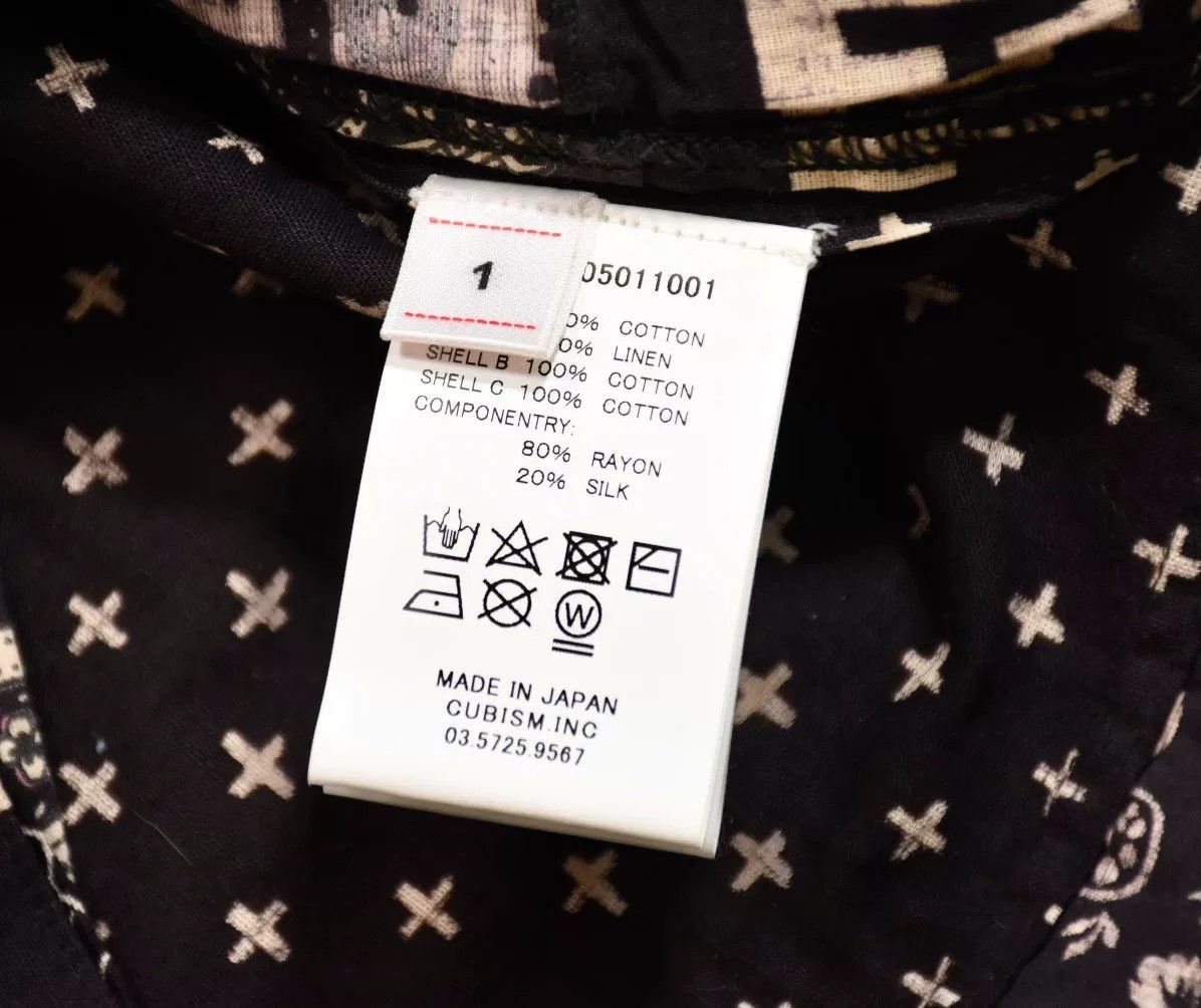Visvim Visvim ICT Tunic P.O. Mud-Dye Paisley Size US S / EU 44-46 / 1 - 9 Thumbnail