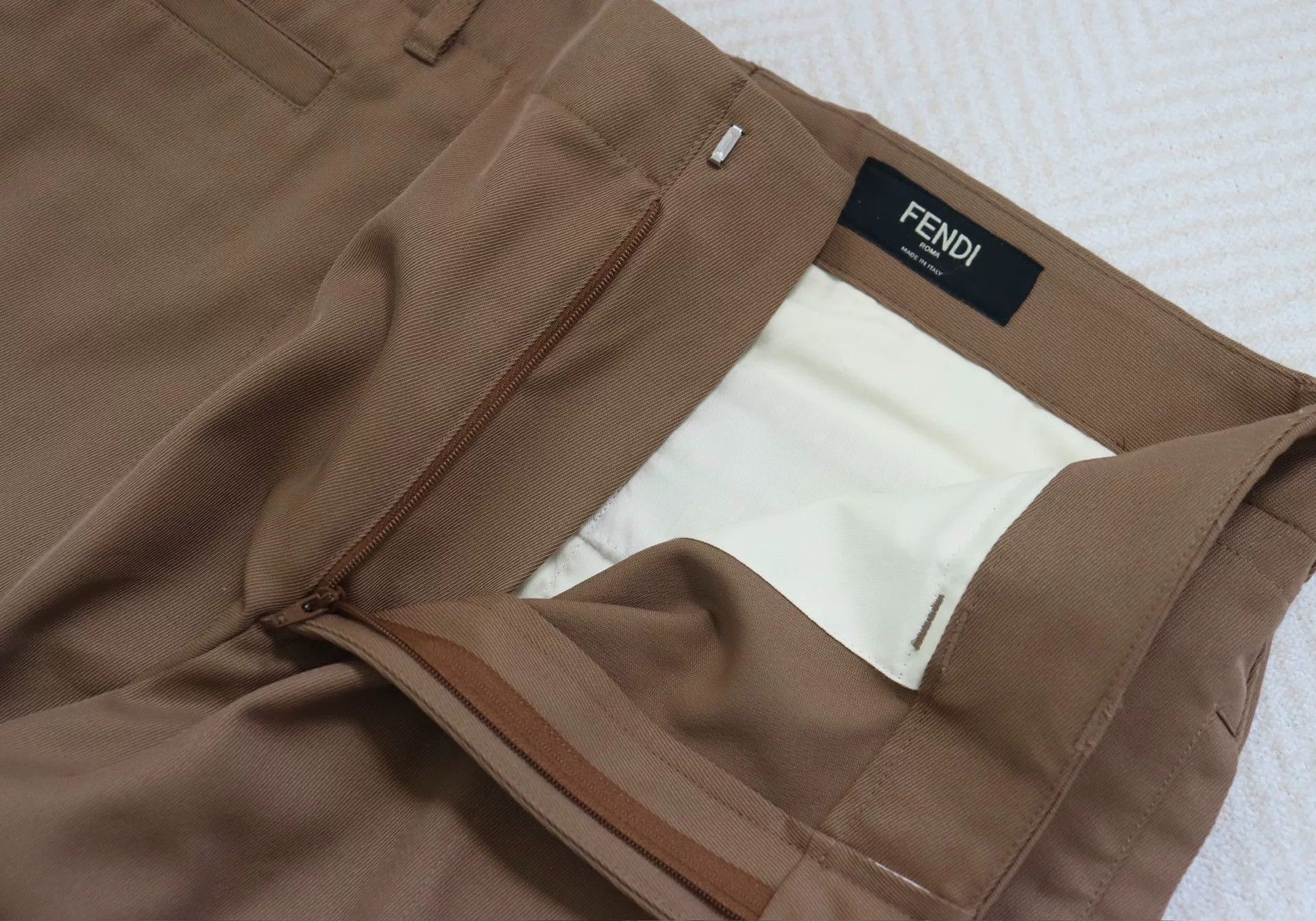 Fendi Fendi Wool Blend Casual Trousers Size US 35 - 4 Thumbnail