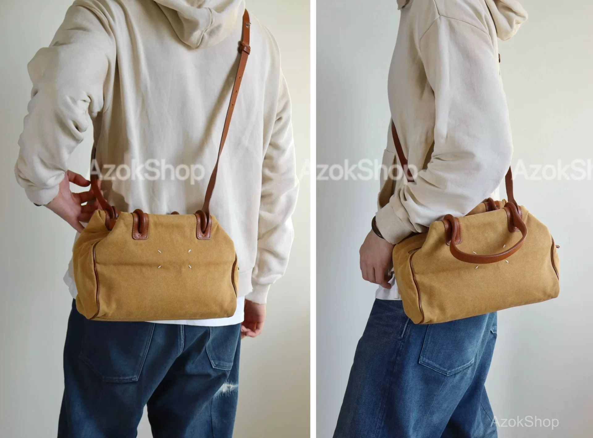 Maison Margiela Maison Margiela Leather Box Crossbody Bag Size ONE SIZE - 2 Thumbnail