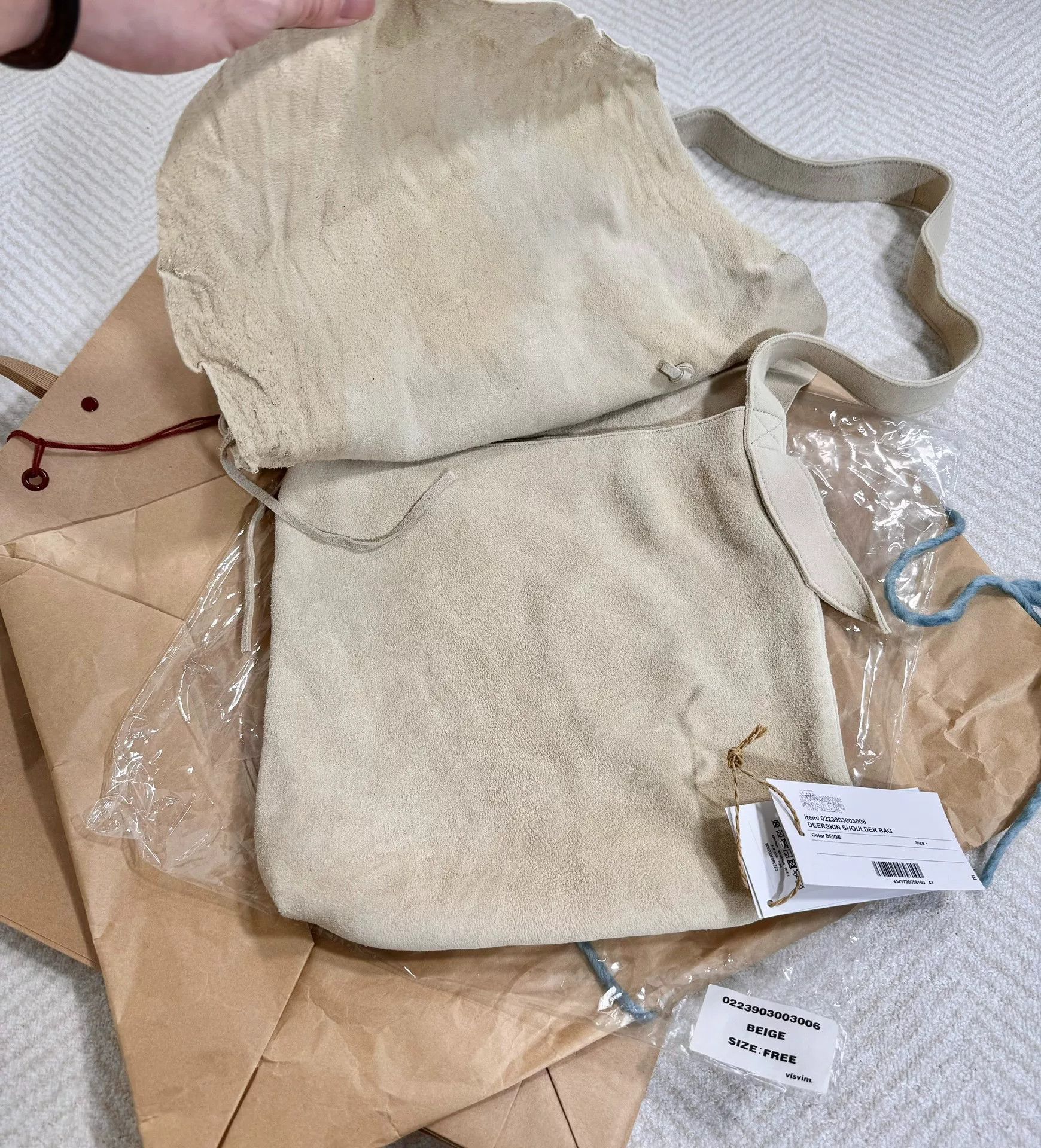 Visvim Visvim 23aw ICT Deerskin Shoulder Bag Size ONE SIZE - 4 Thumbnail