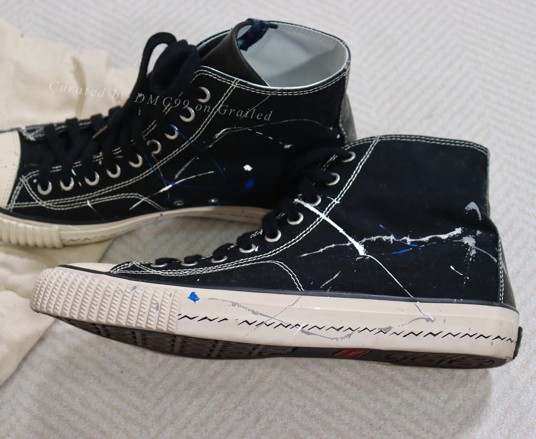 Visvim VISVIM 19AW Skagway Hi Canvas Splatter Size US 11 / EU 44 - 2 Thumbnail