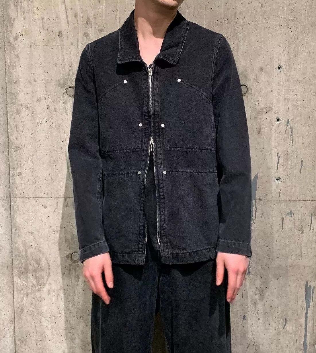 Omar Afridi Omar Afridi 23SS Denim Coverall Blouson Size US M / EU 48-50 / 2 - 4 Thumbnail