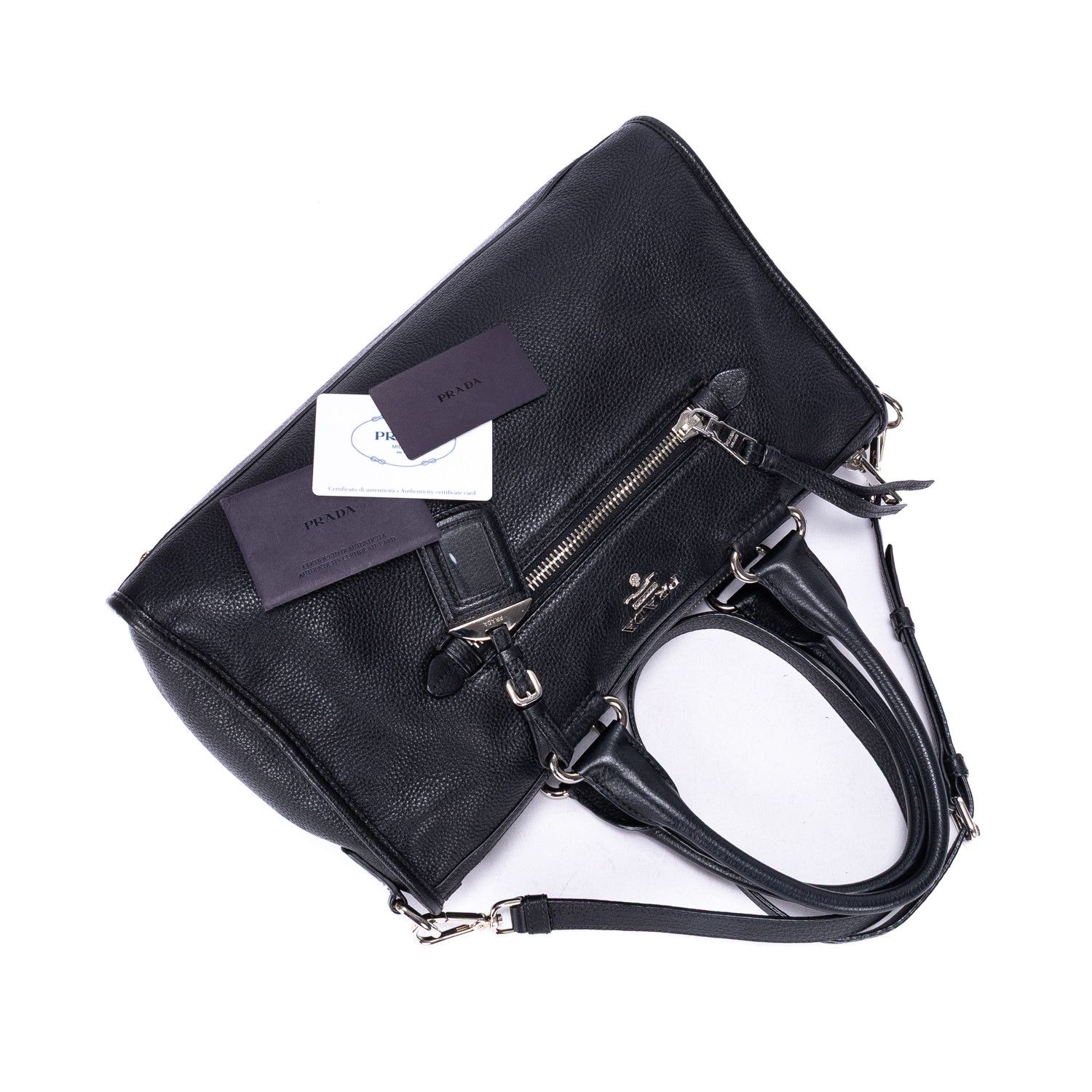 Prada Front Pocket Double Handle Tote Size ONE SIZE - 11 Thumbnail