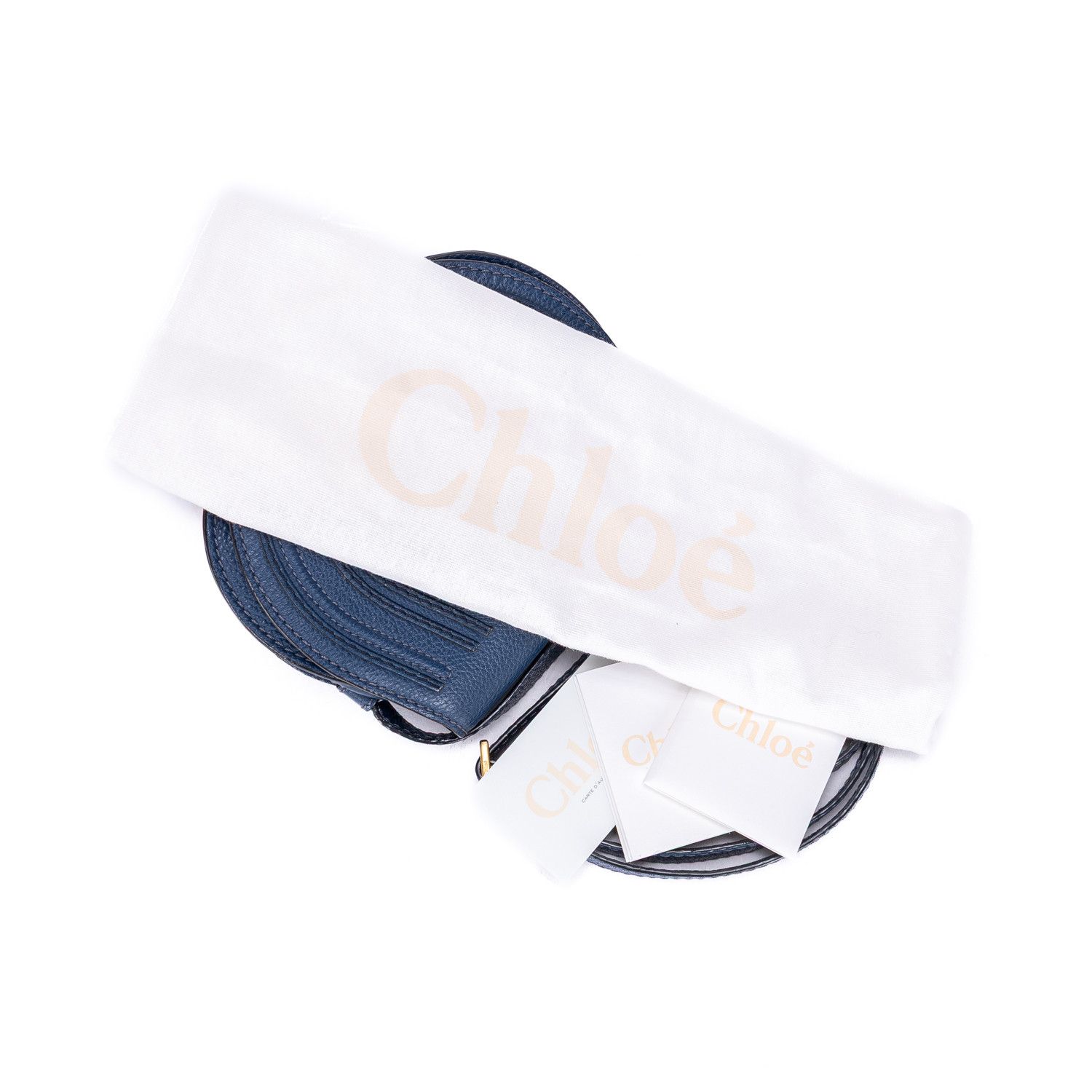 Chloe Small Marcie Saddle Small Size ONE SIZE - 11 Thumbnail