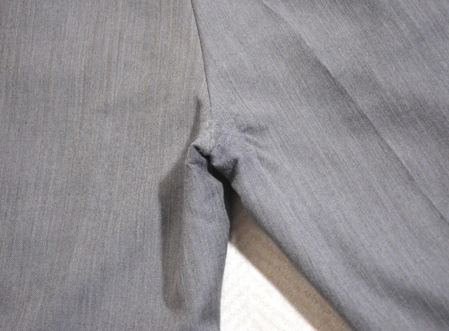 Dior Dior Grey Wool Relaxed Taper Trousers Size US 33 - 9 Thumbnail