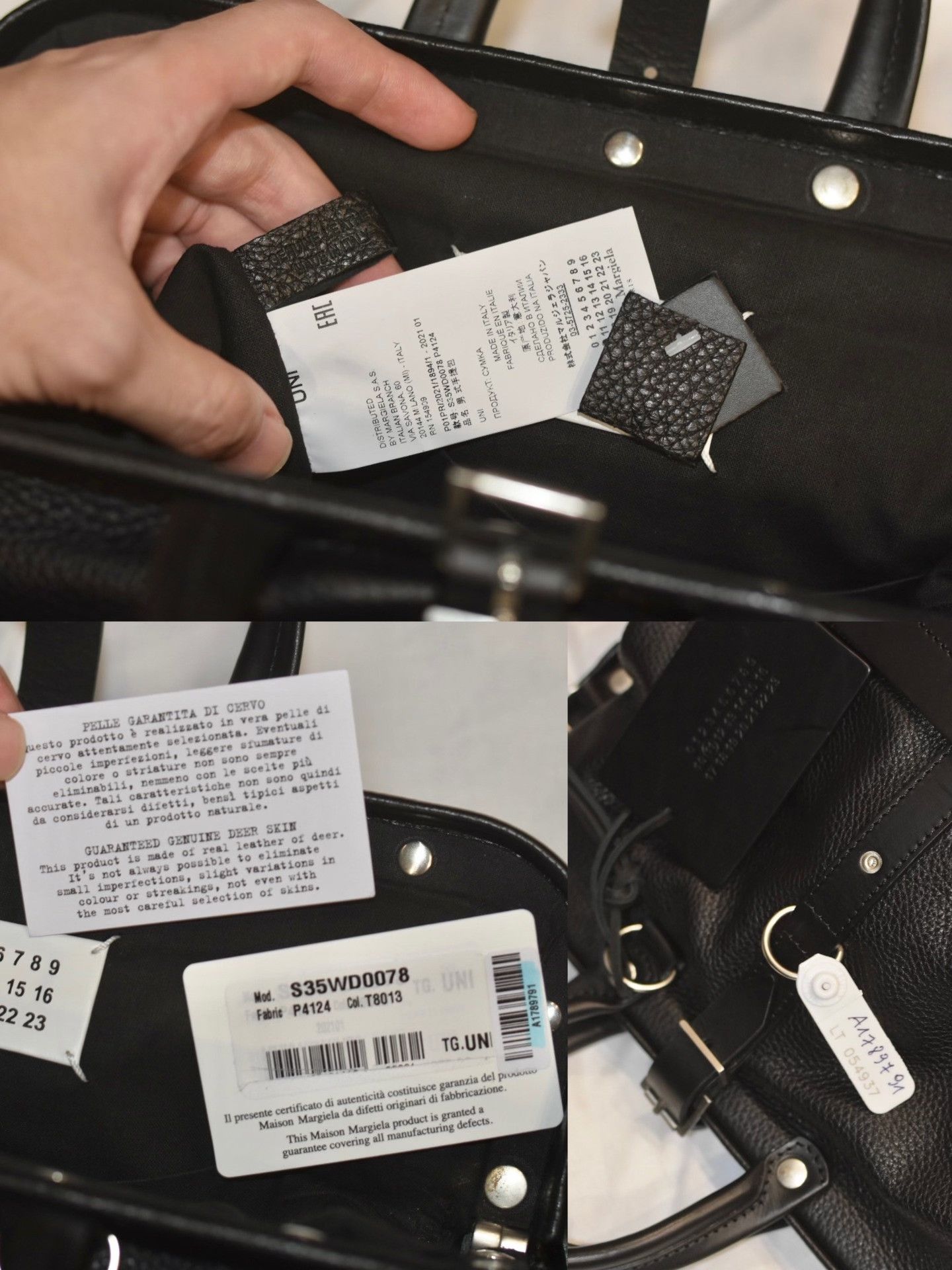 Maison Margiela Maison Margiela Bowling Leather Bag Size ONE SIZE - 9 Thumbnail