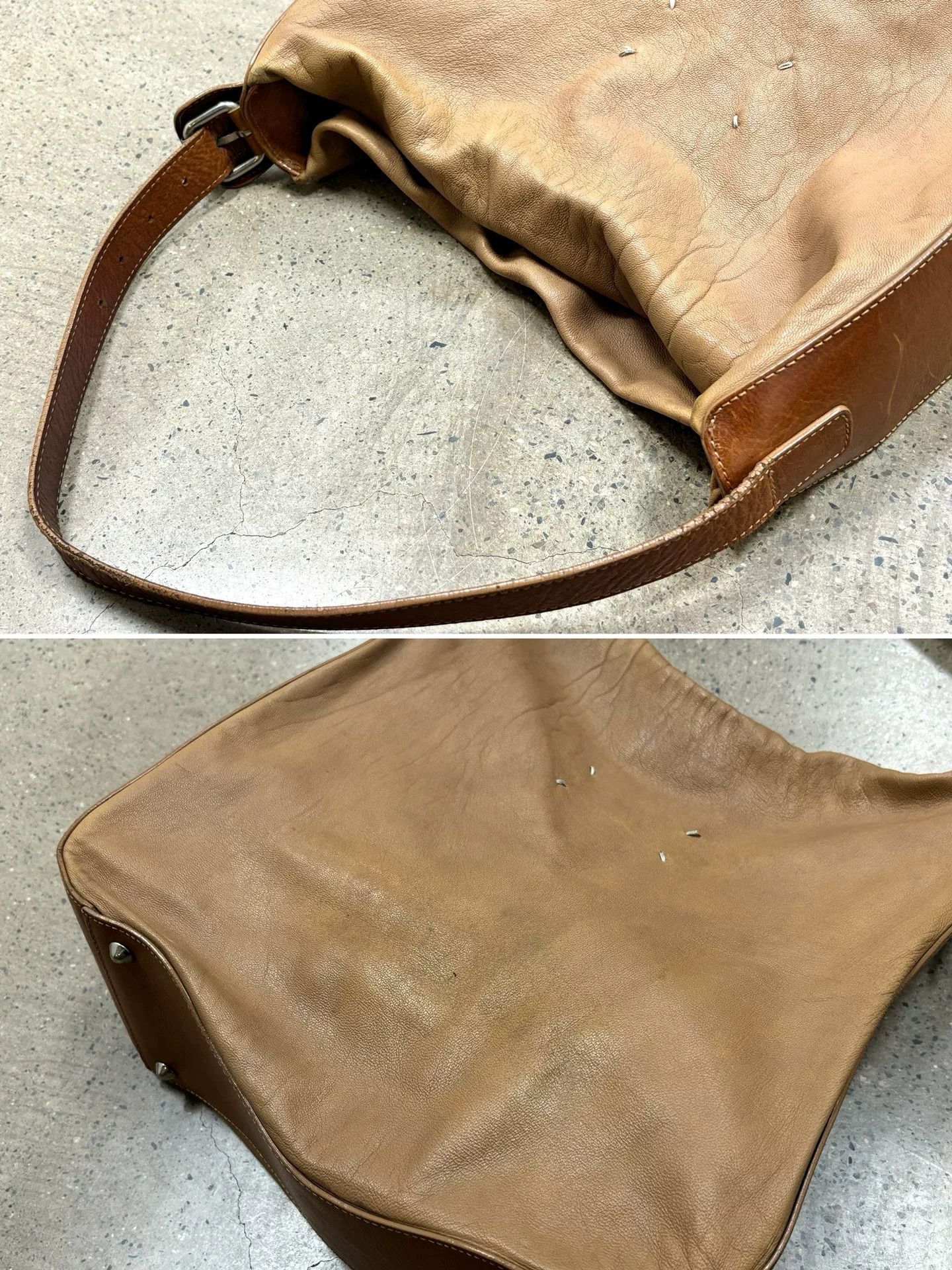 Maison Margiela Maison Margiela Archive Patchwork Leather Shoulder Bag Size ONE SIZE - 6 Thumbnail
