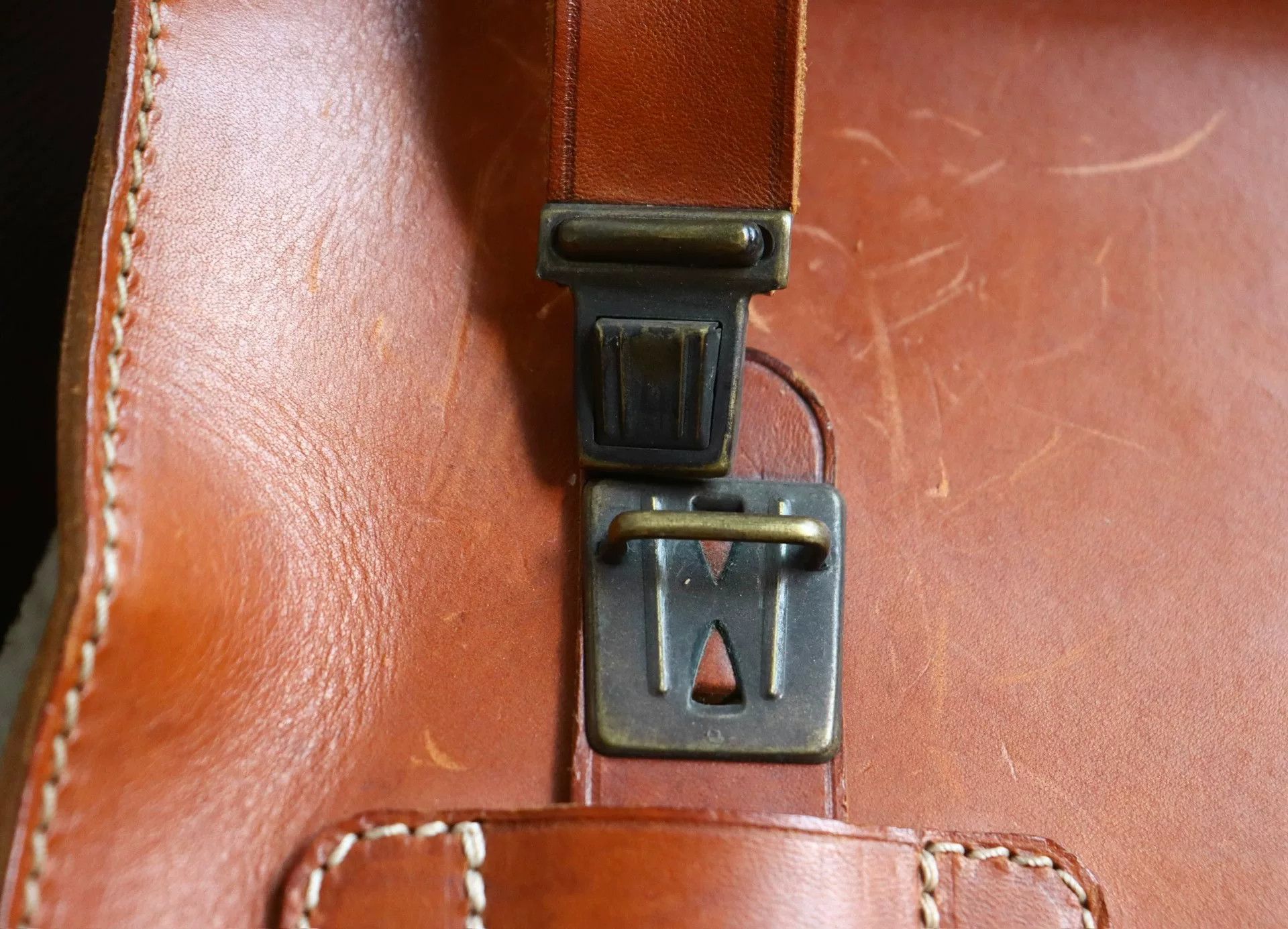Maison Margiela Maison Margiela Crazy Horse Leather Briefcase Size ONE SIZE - 7 Thumbnail
