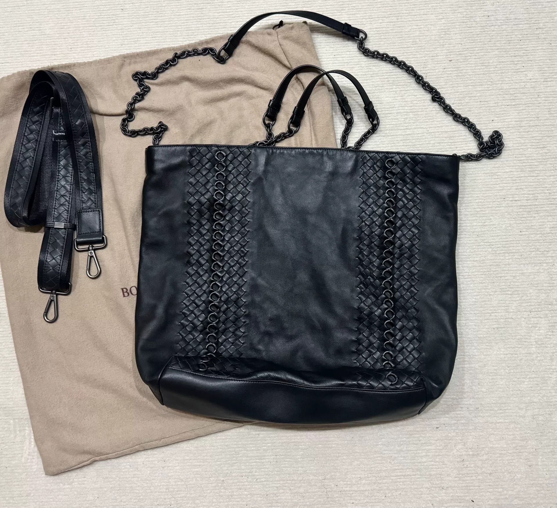 Bottega Veneta Bottega Veneta Limited Woven Leather Crossbody Bag Size ONE SIZE - 4 Thumbnail