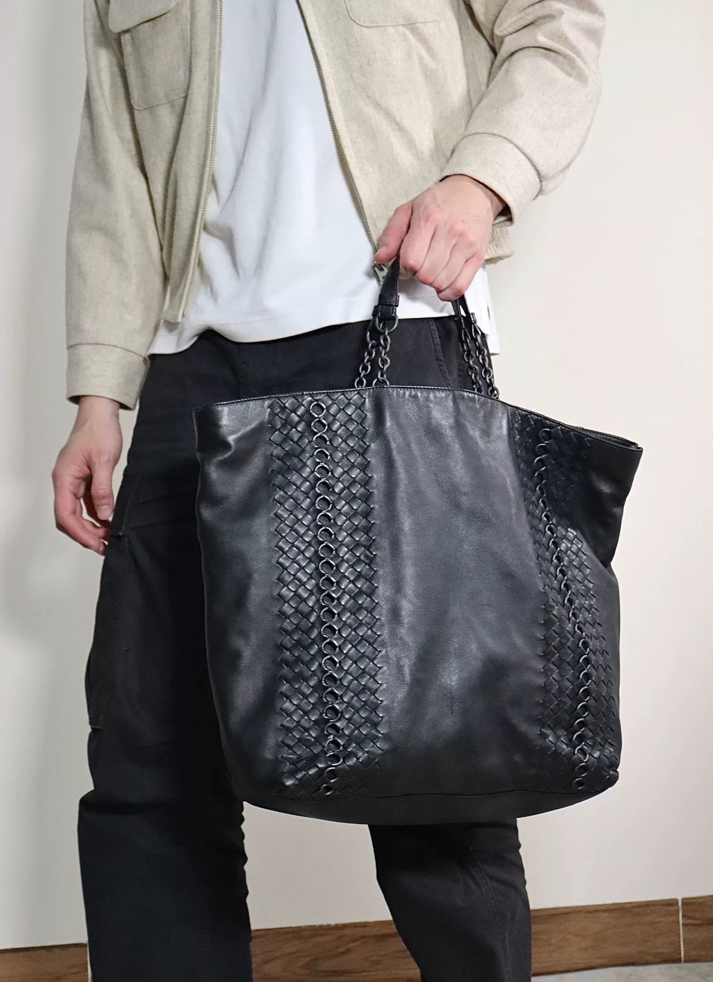 Bottega Veneta Bottega Veneta Limited Woven Leather Crossbody Bag Size ONE SIZE - 3 Thumbnail