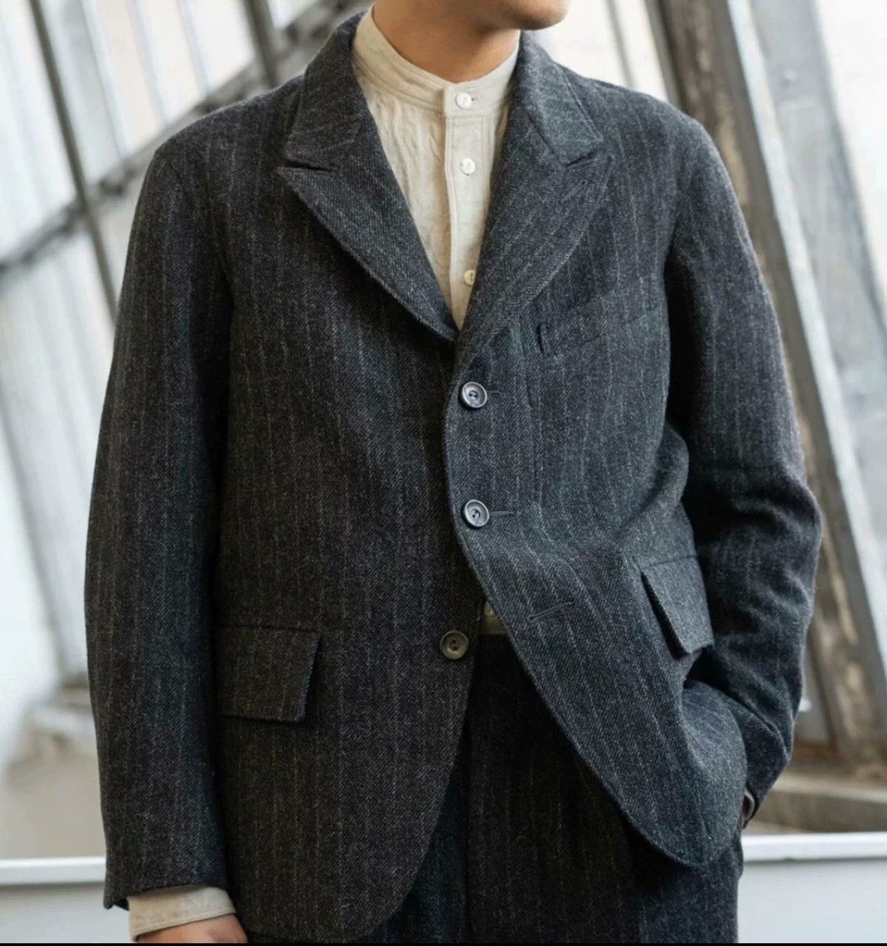 MotivMfg Motivmfg Wool Work Sack Blazer Size US M / EU 48-50 / 2 - 2 Thumbnail