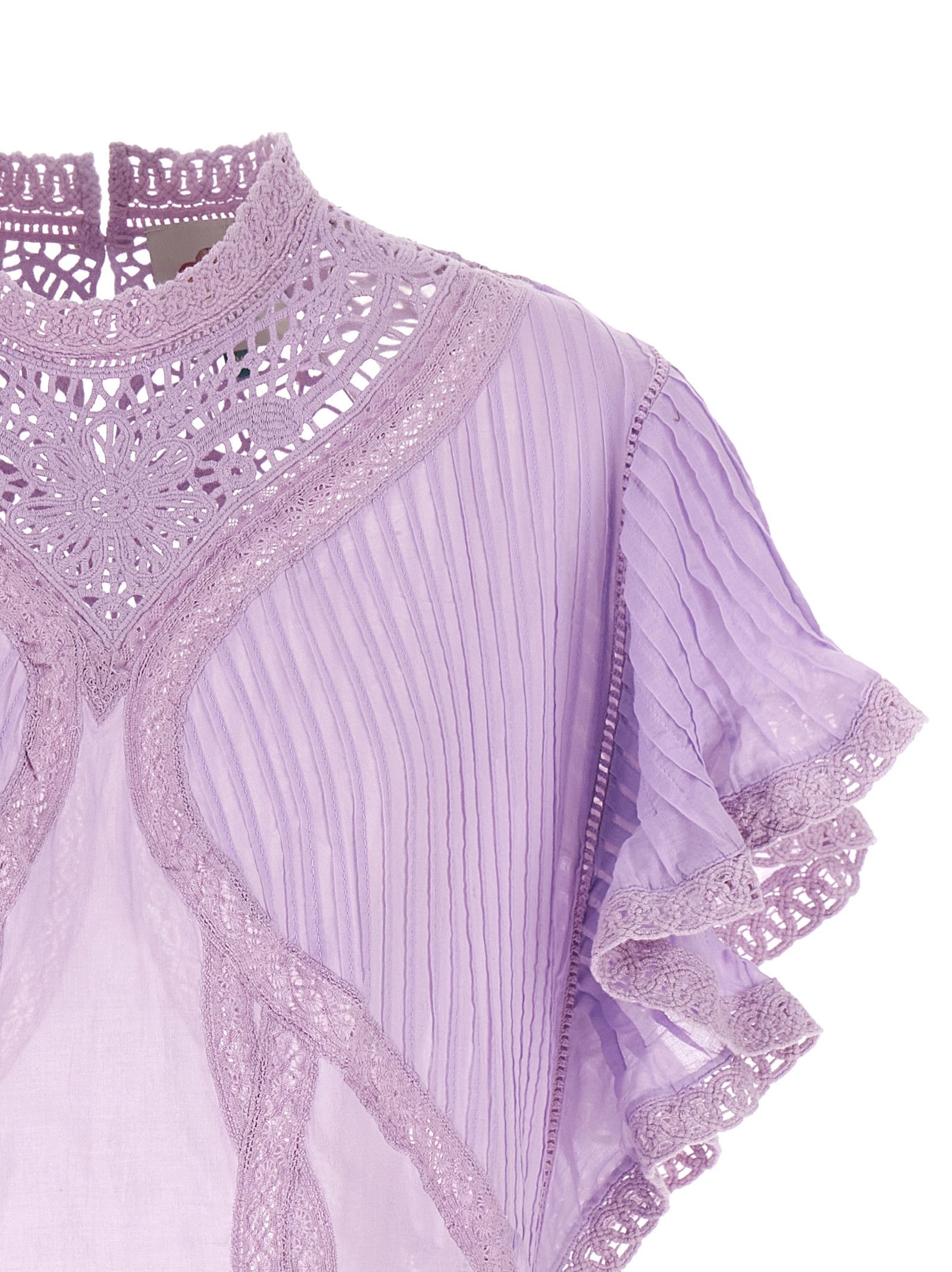 Farm Rio Openwork detail blouse Size XS / US 0-2 / IT 36-38 - 3 Thumbnail