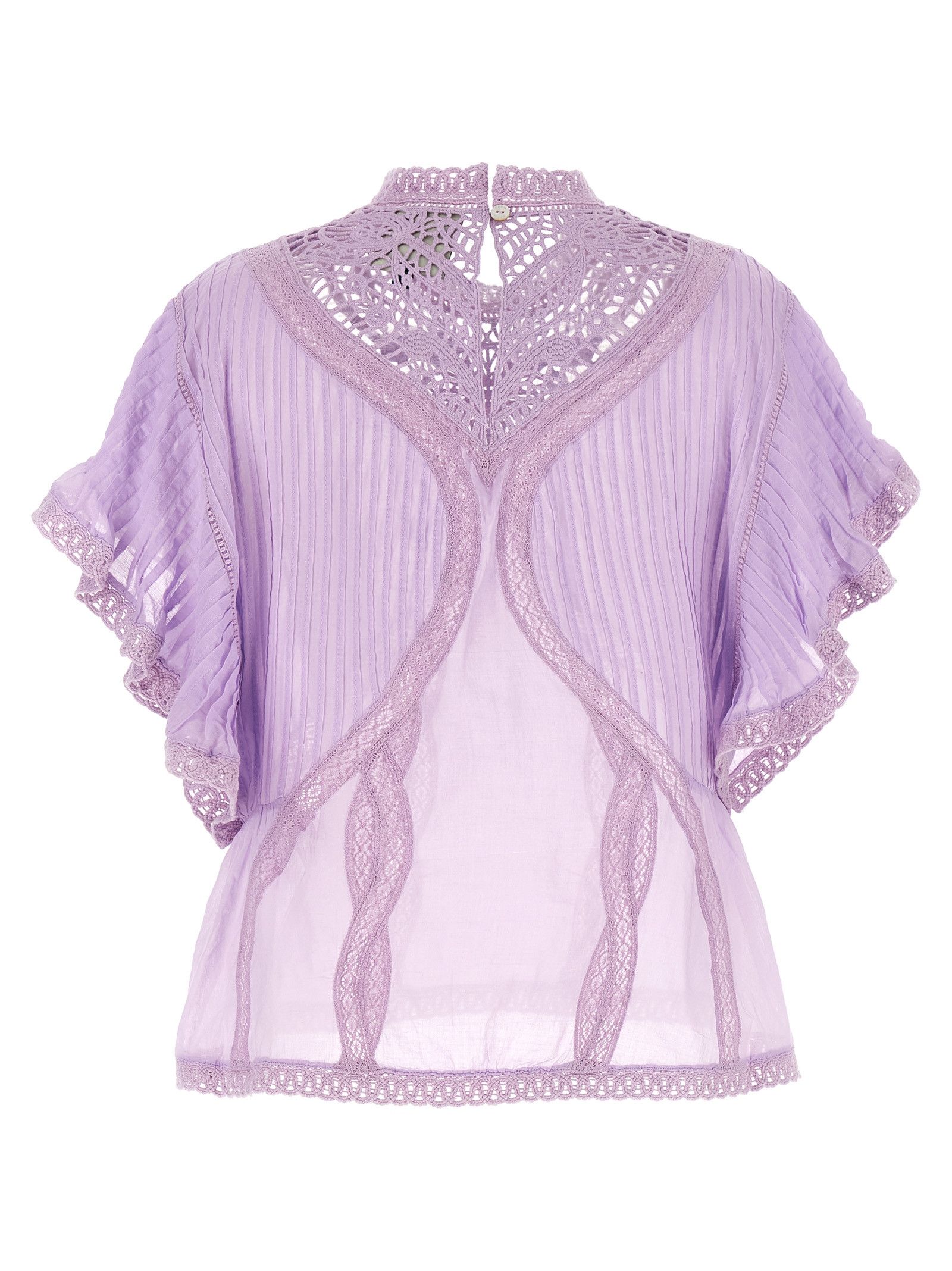Farm Rio Openwork detail blouse Size XS / US 0-2 / IT 36-38 - 2 Thumbnail
