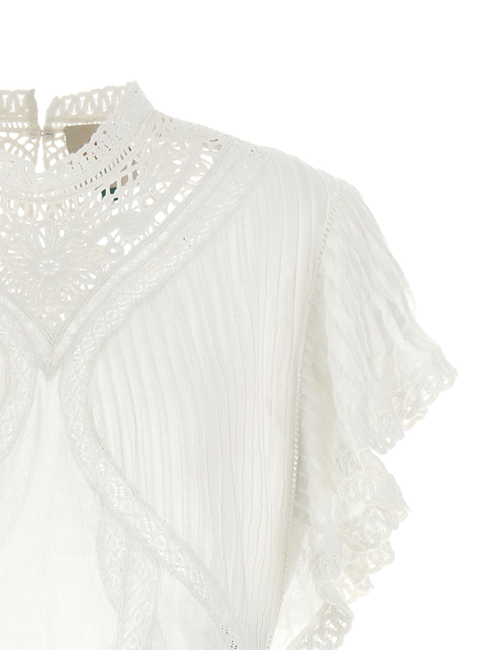Farm Rio Openwork detail blouse Size S / US 4 / IT 40 - 3 Thumbnail