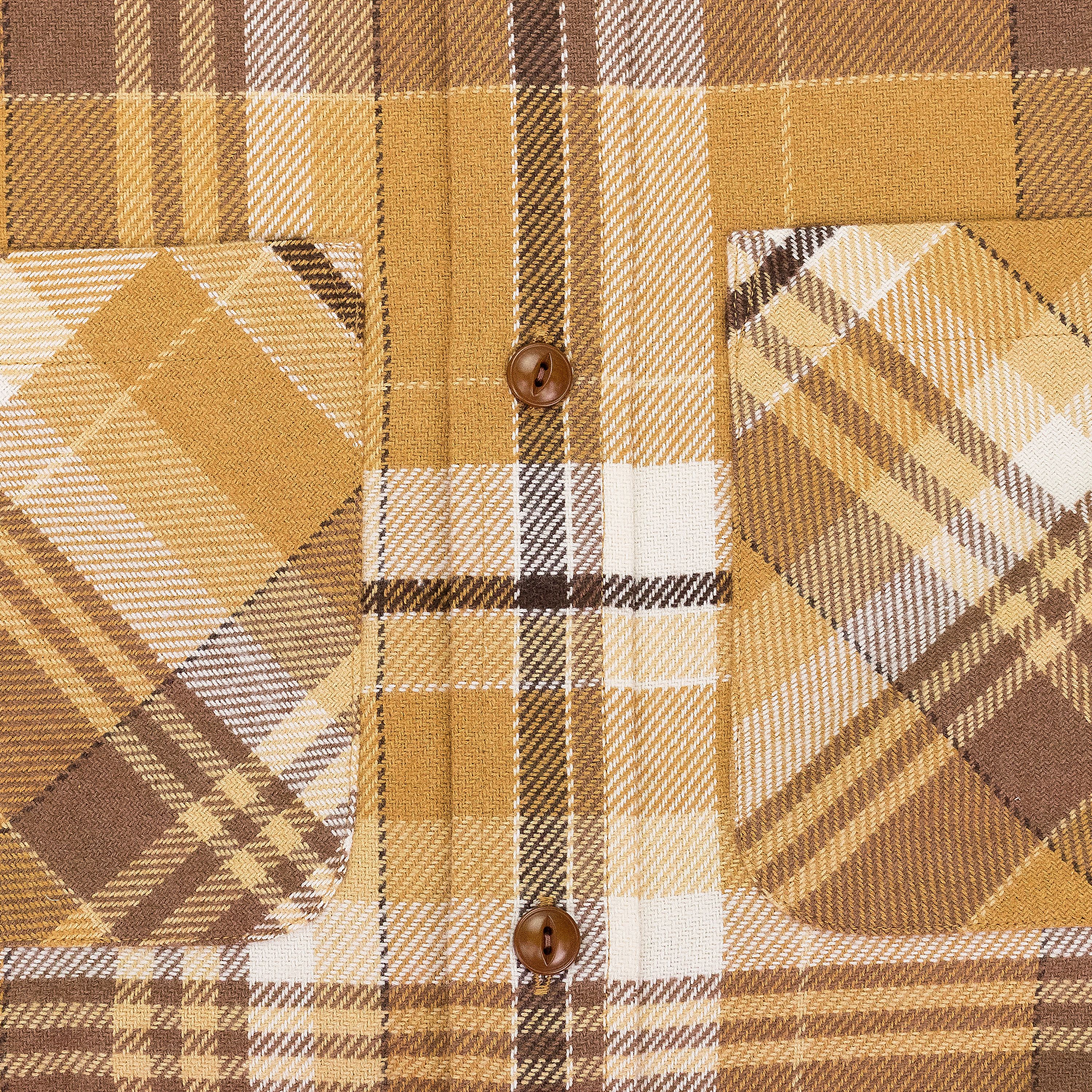Aime Leon Dore Aime Leon Dore BROWN PLAID COTTON BUTTON-DOWN SHIRT SIZE M Size US M / EU 48-50 / 2 - 7 Thumbnail