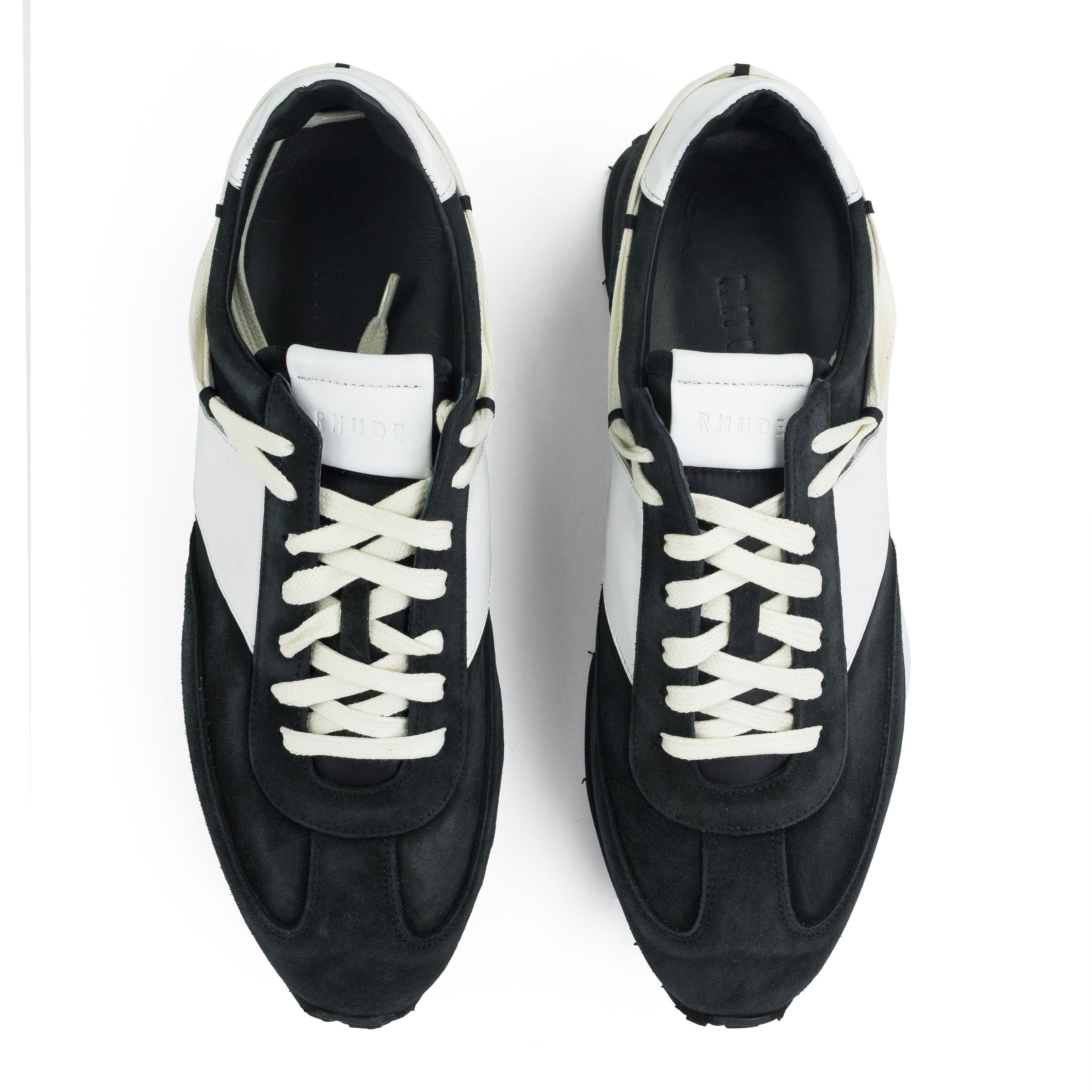 Rhude Rhude BLACK RUNNER SNEAKERS SIZE 10 Size US 10 / EU 43 - 4 Thumbnail