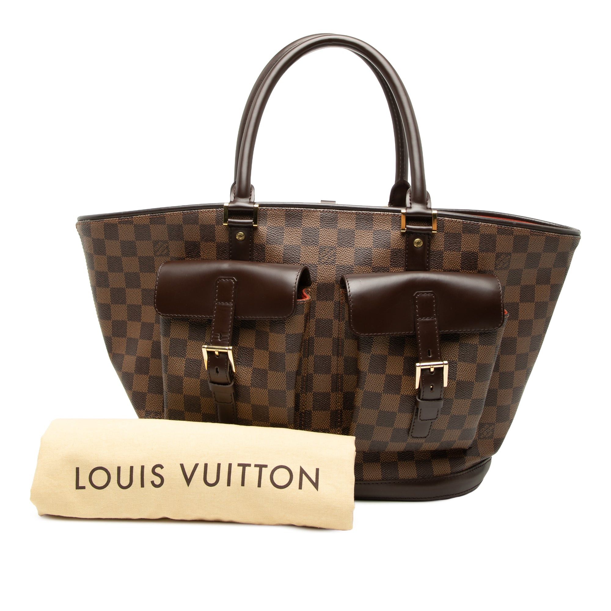 Louis Vuitton Damier Ebene Manosque GM Size ONE SIZE - 8 Thumbnail