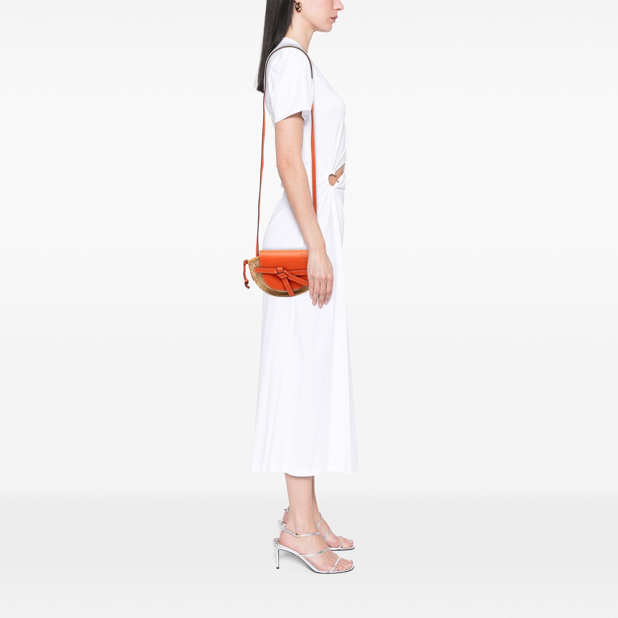 Loewe Mini Raffia Gate Crossbody Size ONE SIZE - 6 Thumbnail