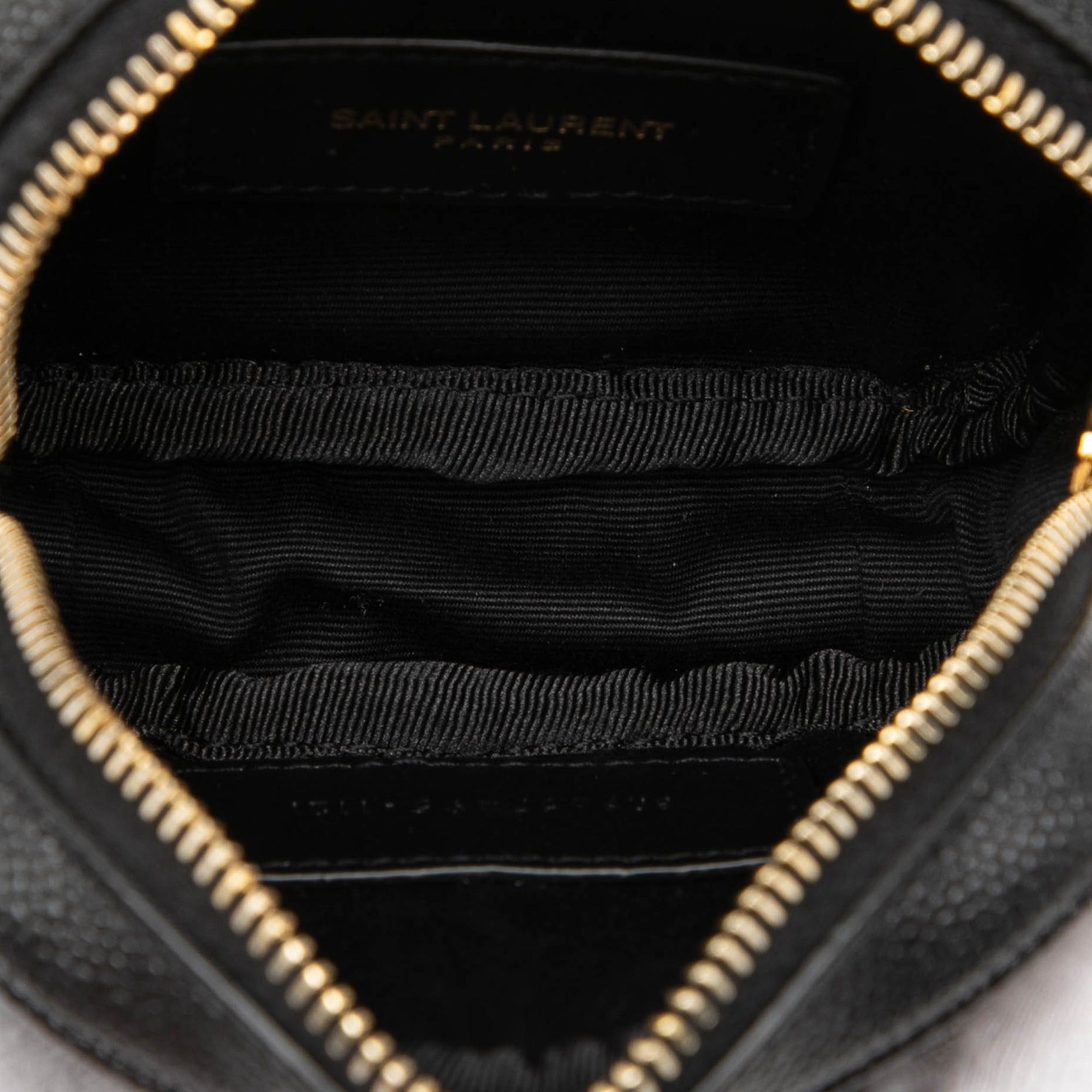 Saint Laurent Paris Baby Matelasse Grain De Poudre Monogram Lou Camera Bag Size ONE SIZE - 4 Thumbnail