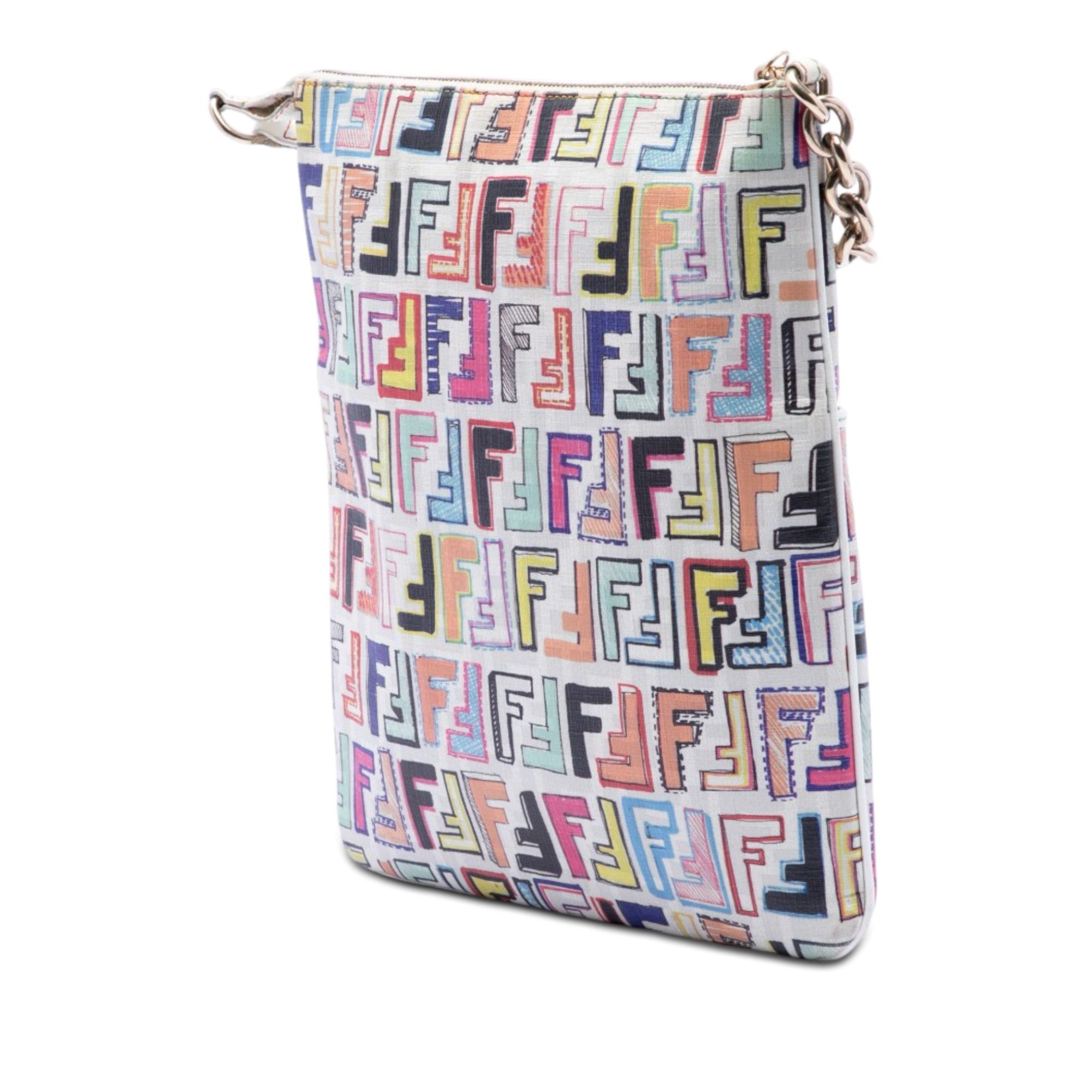 Fendi Multicolor Zucca Spalmati Forever Crossbody Size ONE SIZE - 2 Thumbnail