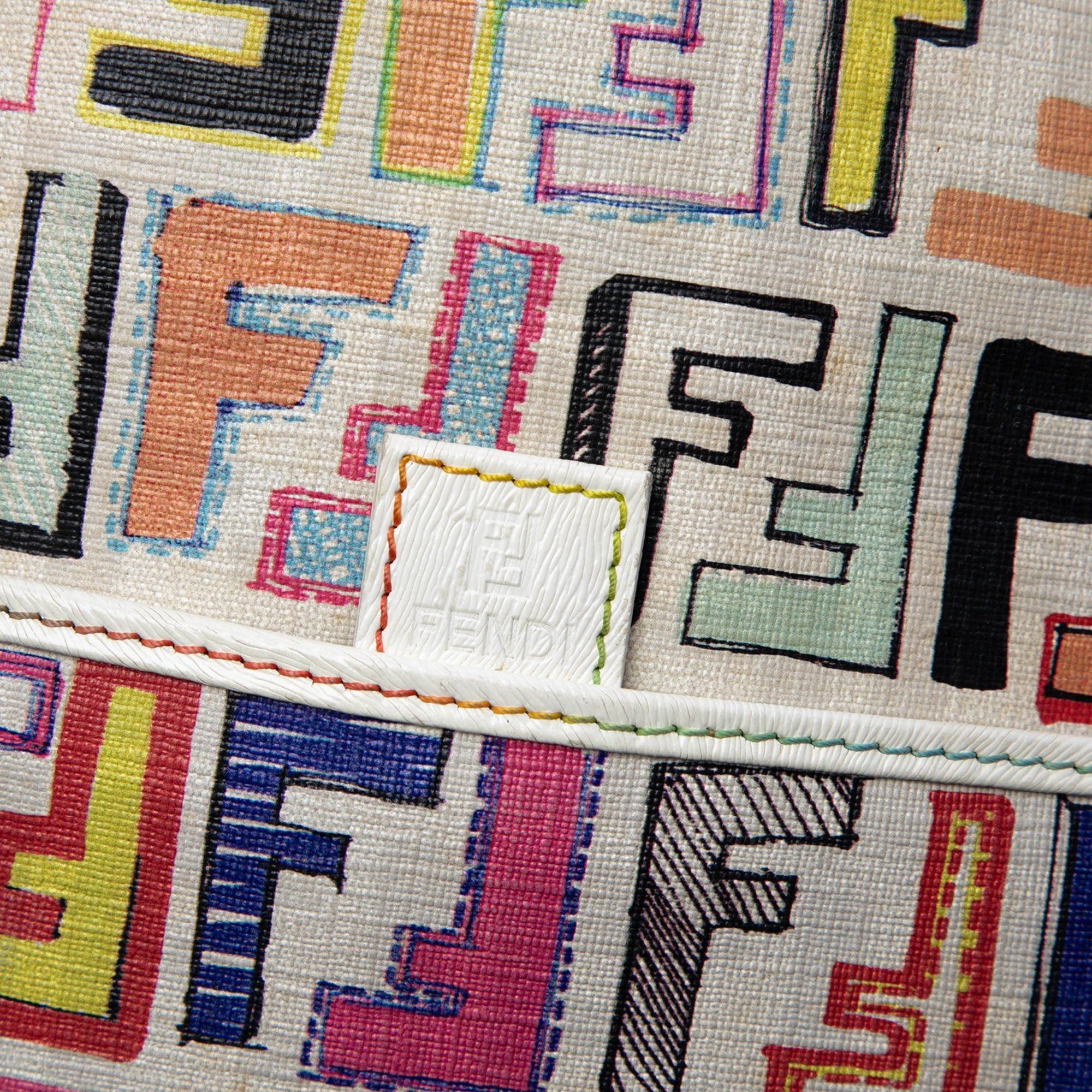 Fendi Multicolor Zucca Spalmati Forever Crossbody Size ONE SIZE - 5 Thumbnail