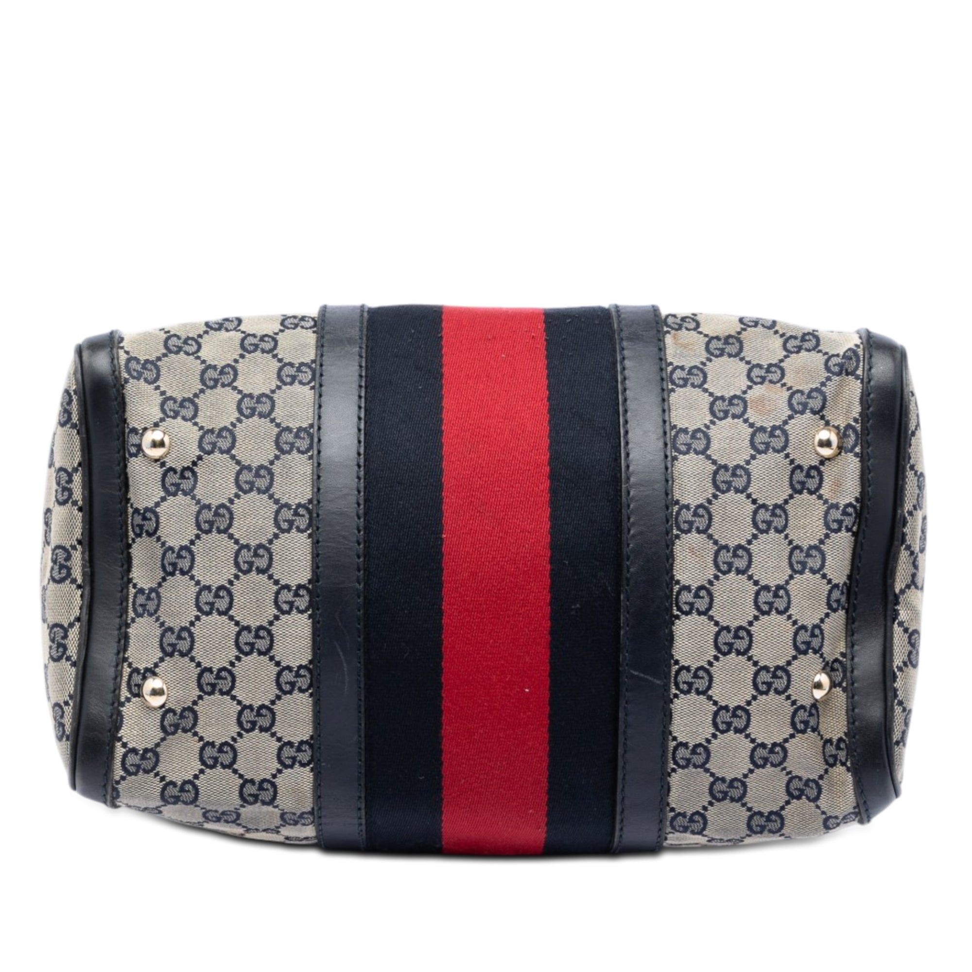 Gucci Medium GG Canvas Web Joy Boston Bag Size ONE SIZE - 3 Thumbnail