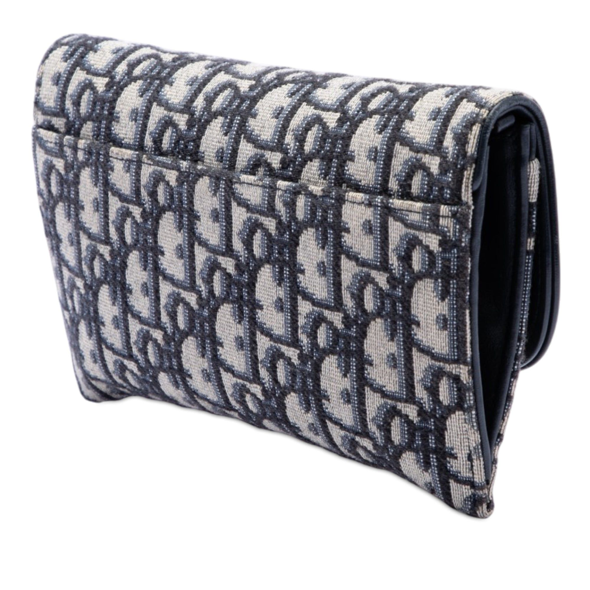 Dior Oblique Canvas Saddle Wallet On Chain Size ONE SIZE - 2 Thumbnail