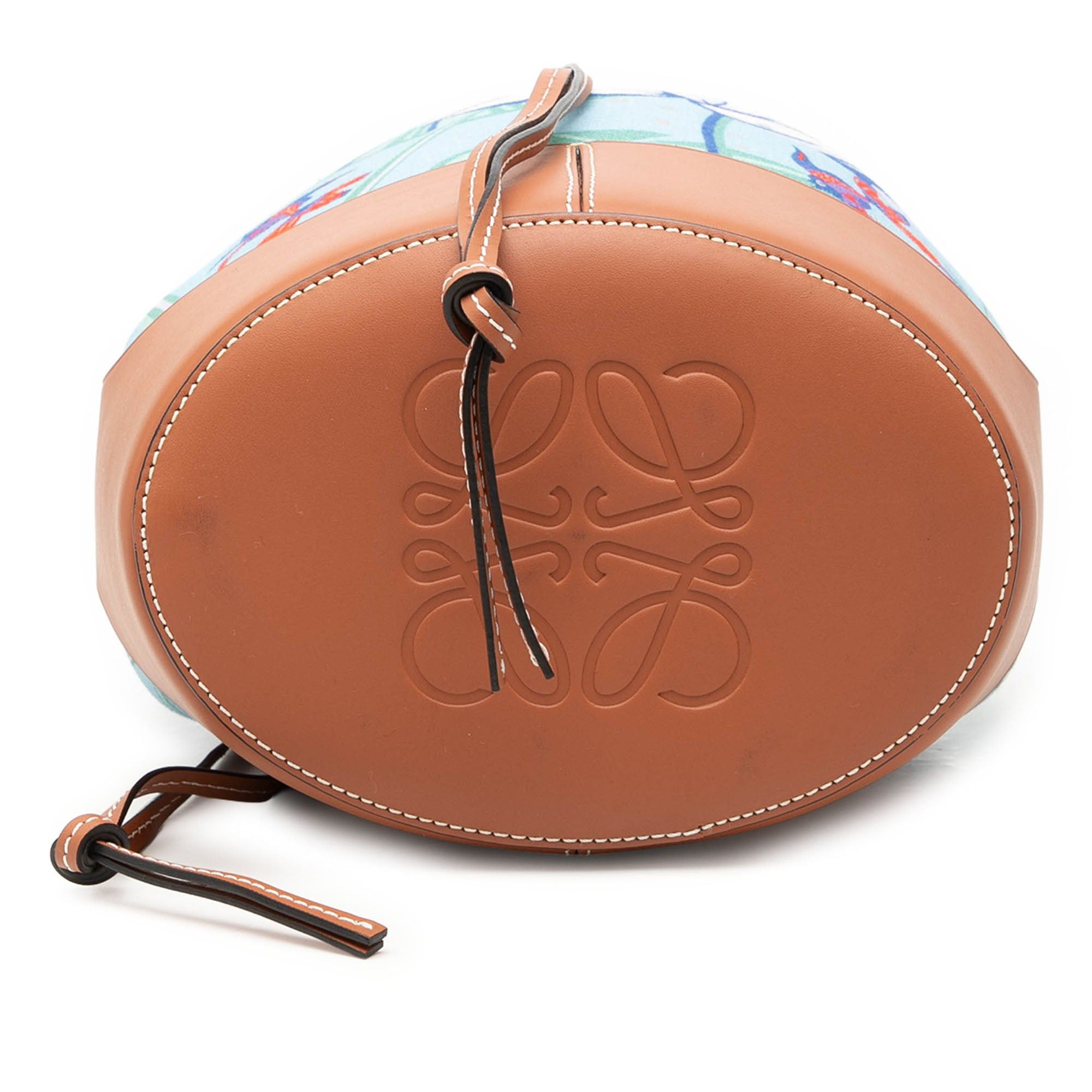 Loewe Paulas Ibiza Small Canvas Balloon Bucket Bag Size ONE SIZE - 3 Thumbnail