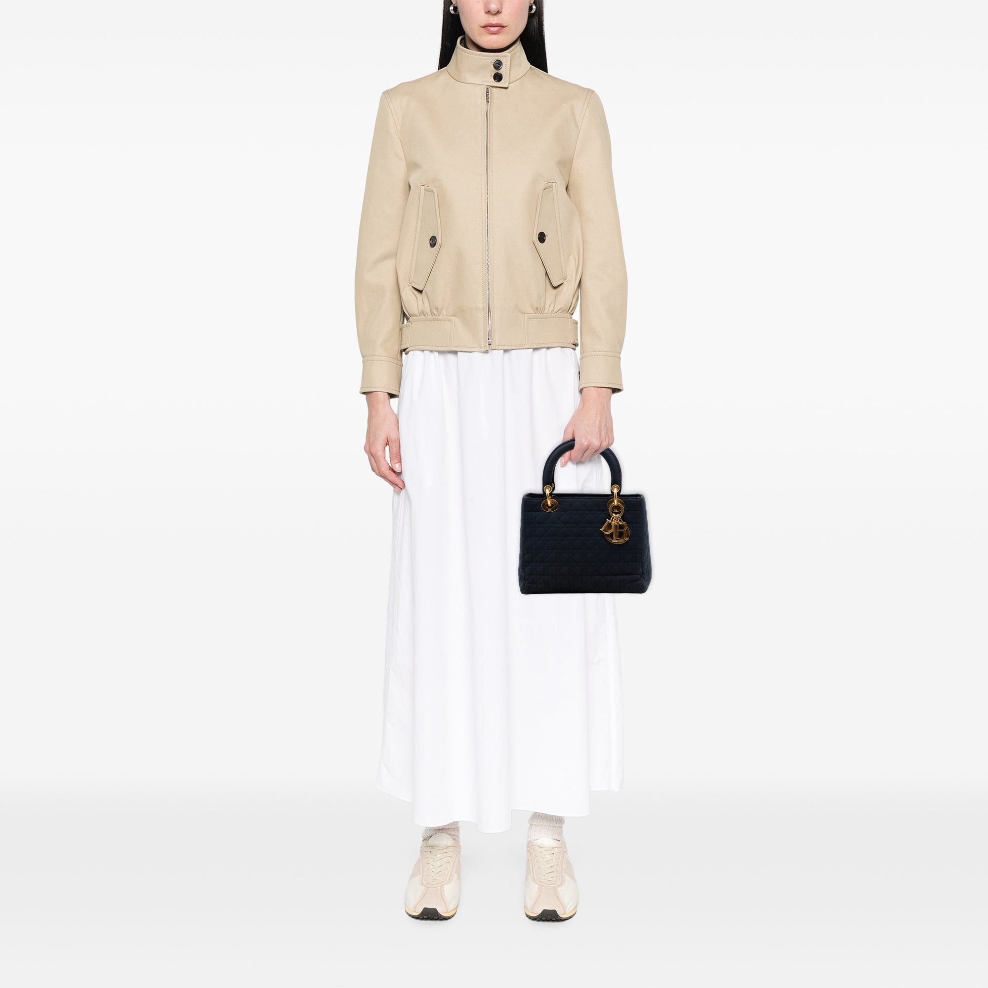 Dior Medium Nylon Microcannage Lady Dior Size ONE SIZE - 6 Thumbnail