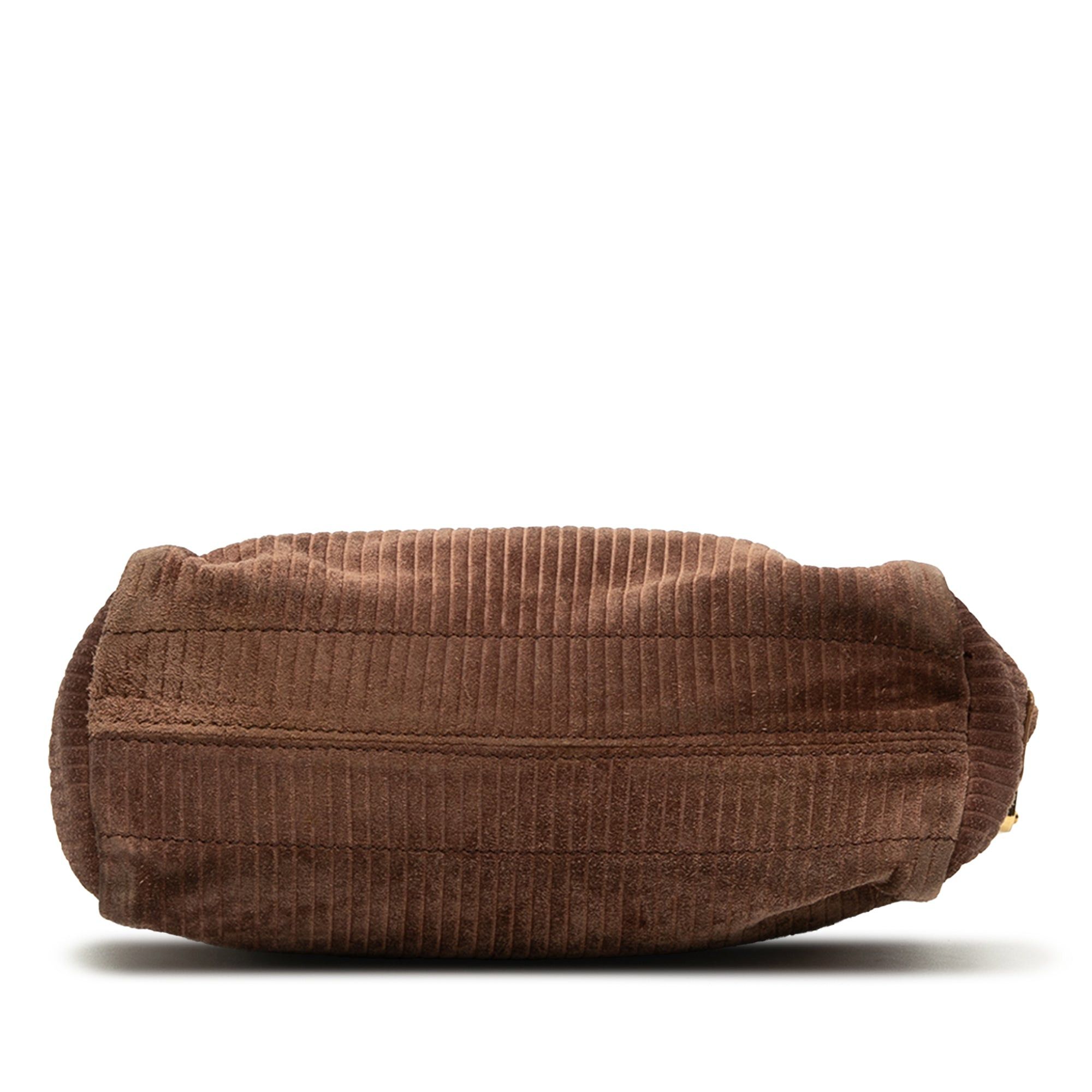 Loewe Corduroy Anagram Shoulder Bag Size ONE SIZE - 3 Thumbnail